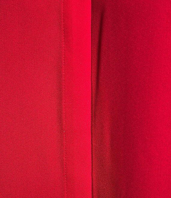 Investments Plus Size Caroline Signature V-Neck 3/4 Sleeve Button Front Top Product Image