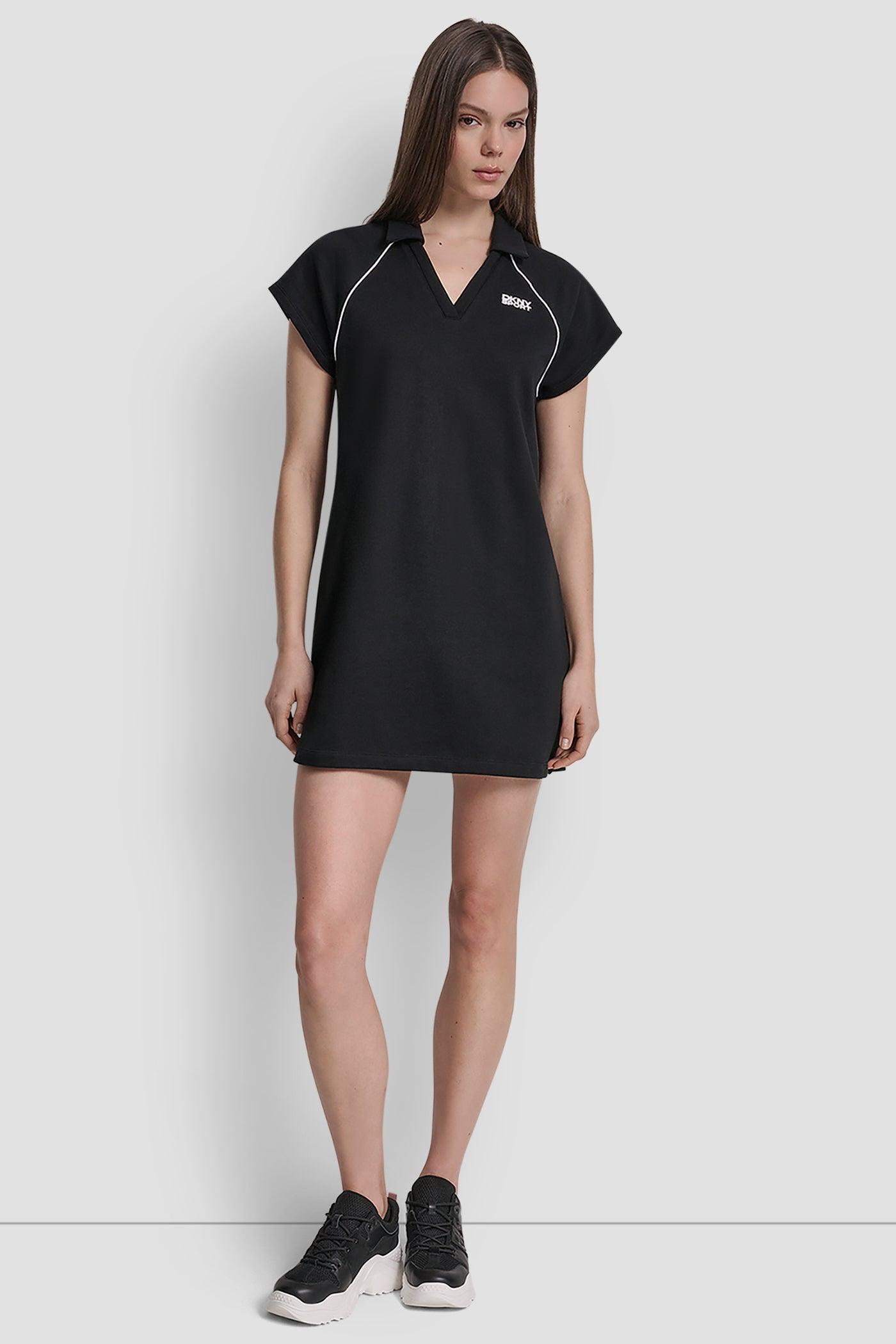 SHORT SLEEVE LOGO MINI POLO DRESS Product Image