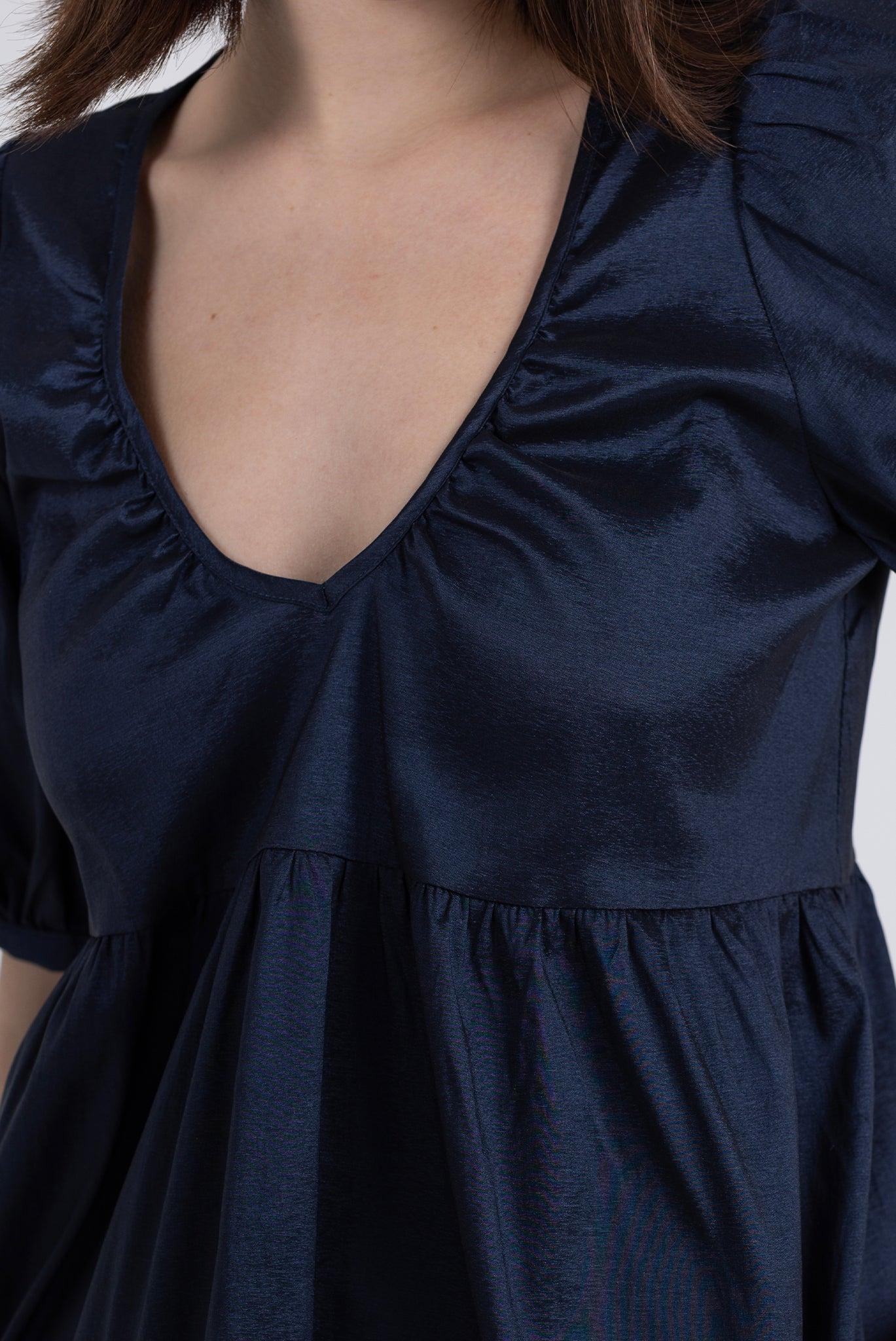 Ash Mini Dress - Navy Product Image