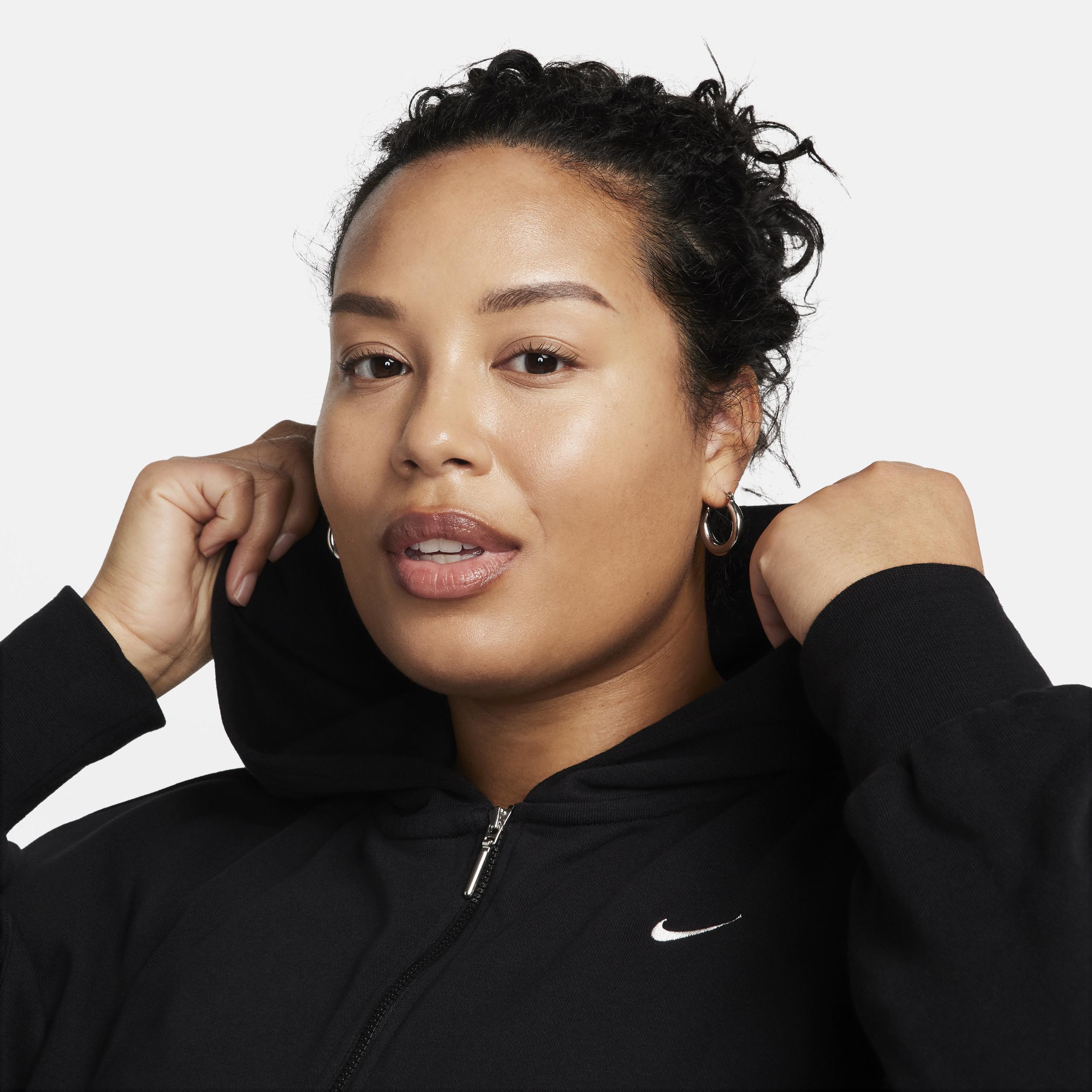 Women's Nike Sportswear Chill Terry Loose Full-Zip French Terry Hoodie (Plus Size) Product Image