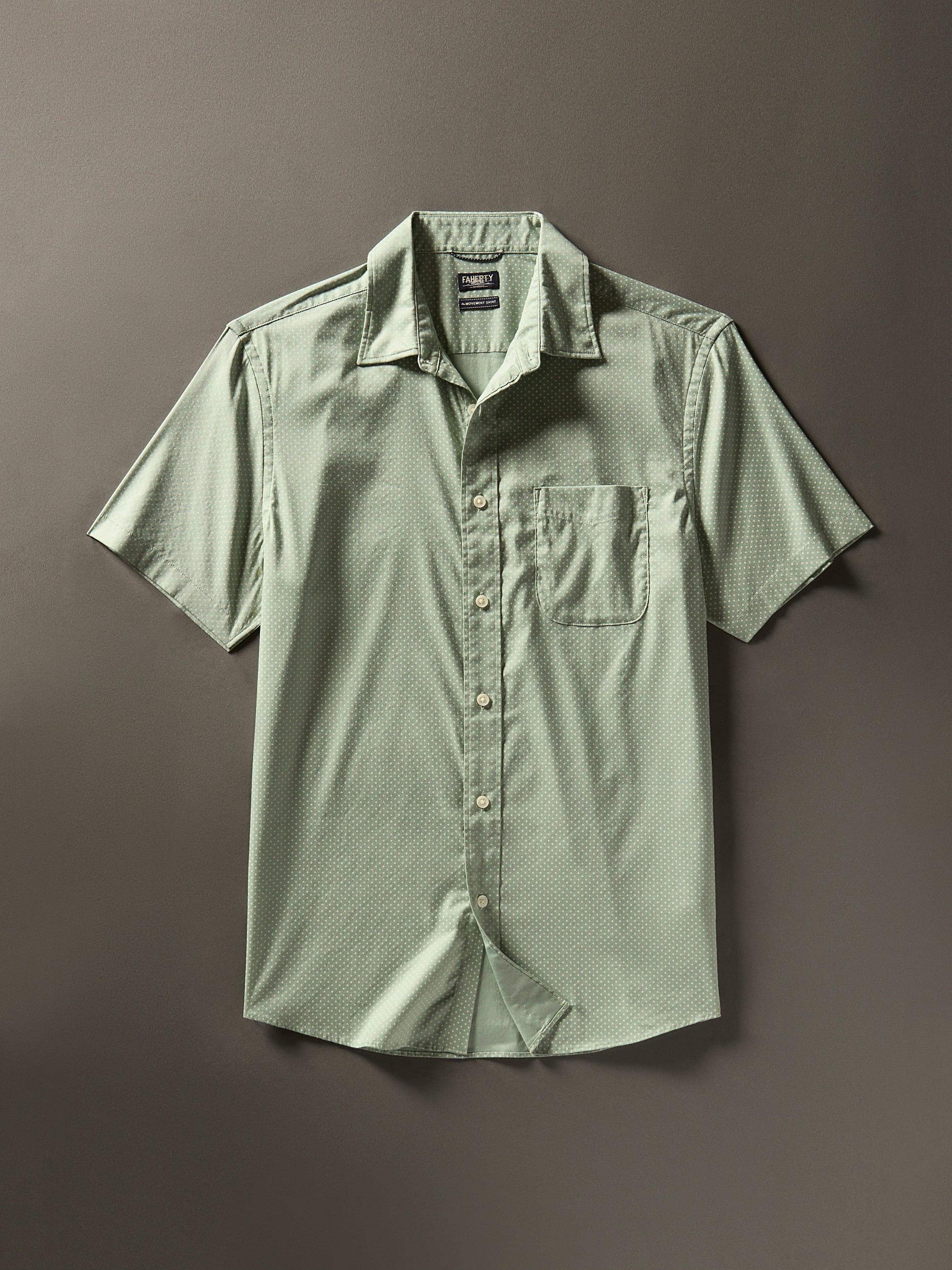 Movement™ Short-Sleeve Shirt - Sage Meridian Print Male Product Image