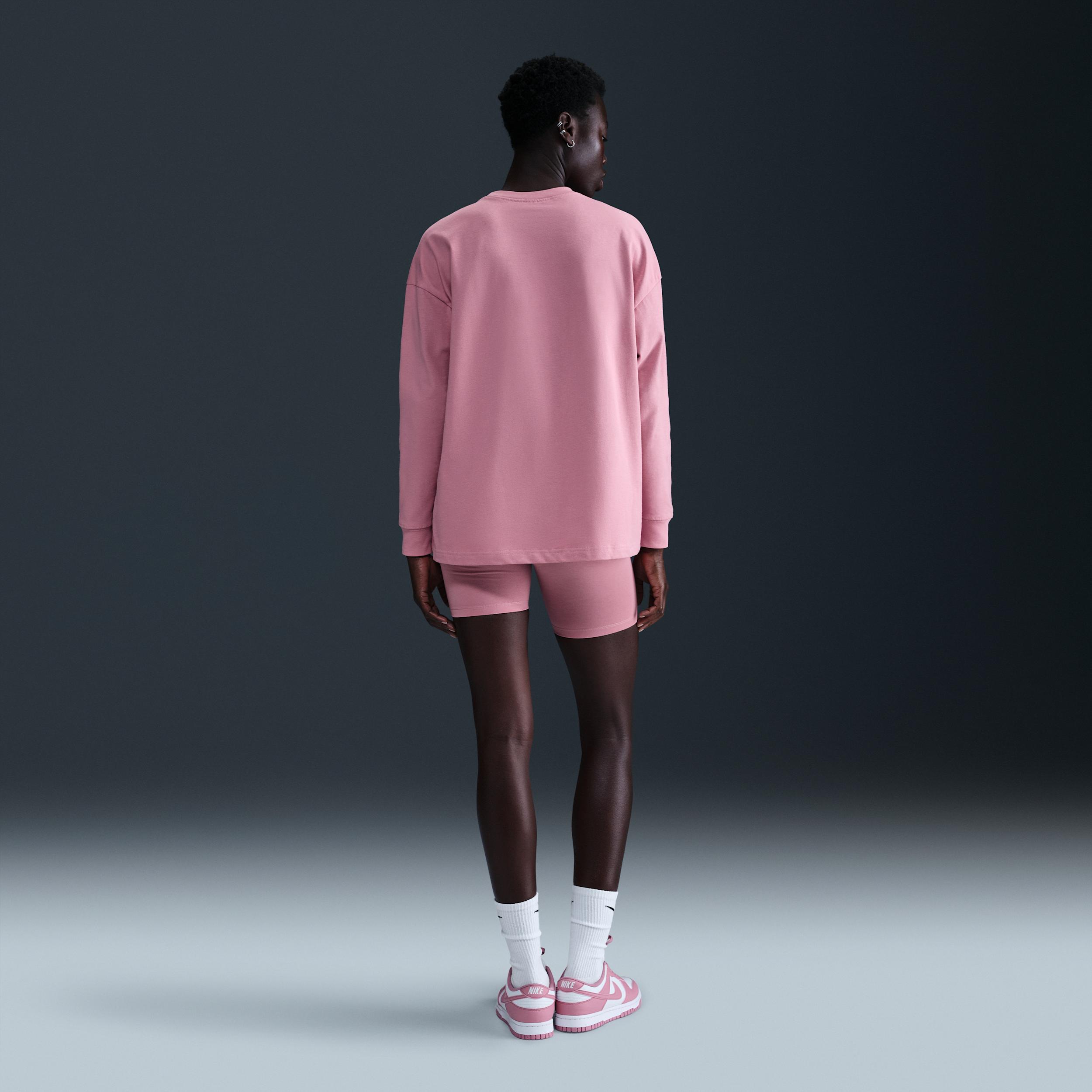 Women's Nike Sportswear Essential Oversized Long-Sleeve T-Shirt Product Image