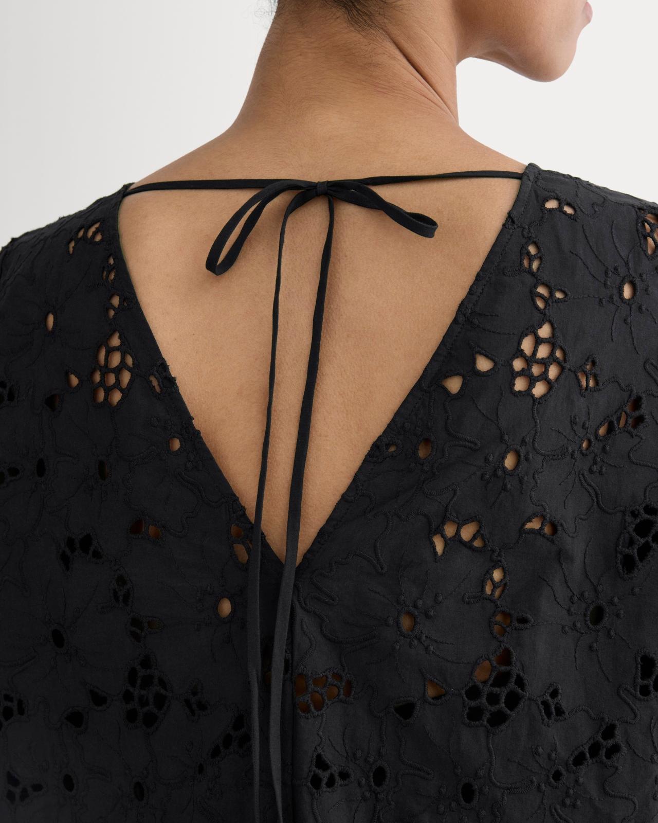 Womens Eyelet Mini Shift Dress by Everlane Product Image