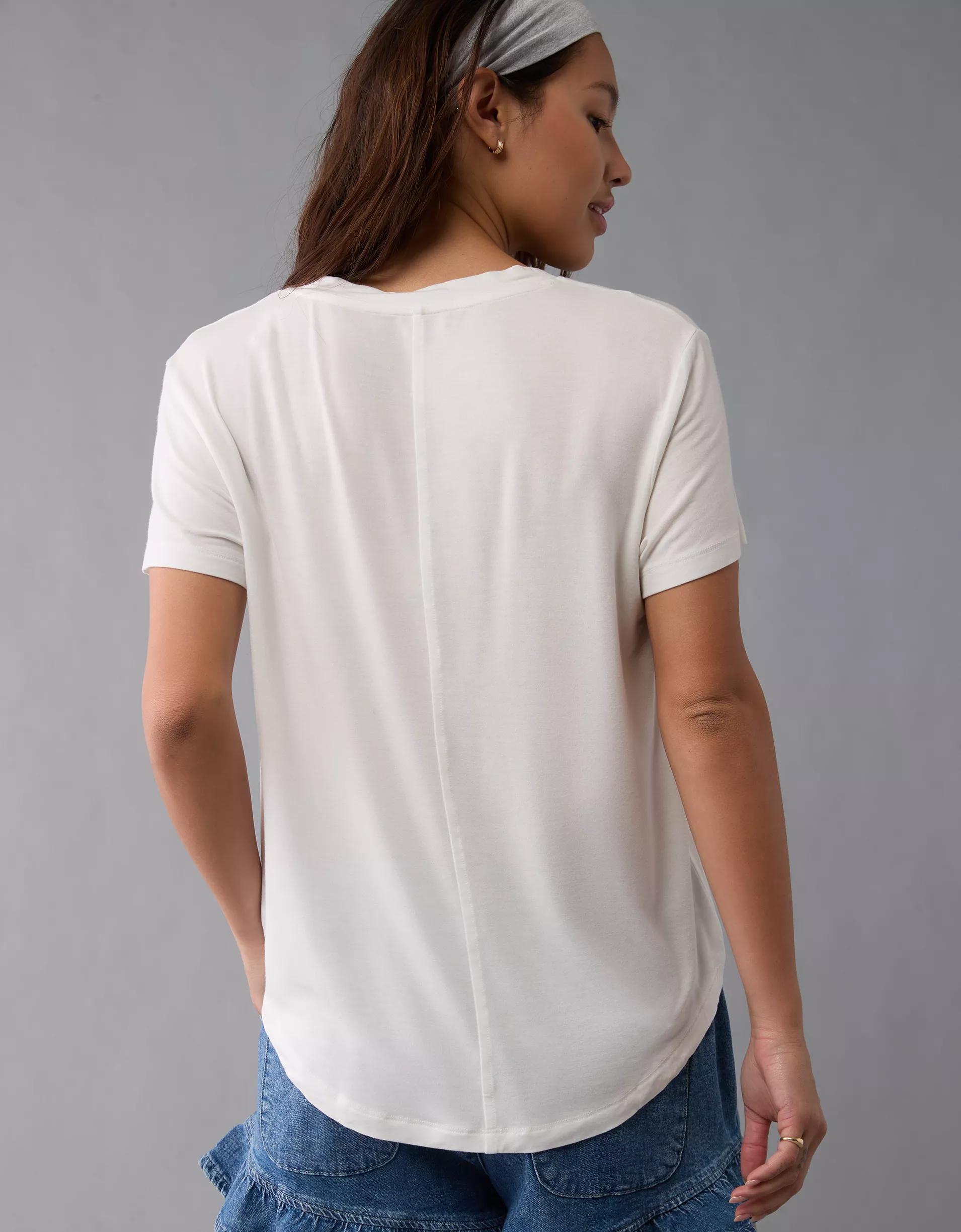 AE Soft & Sexy V-Neck T-Shirt Product Image