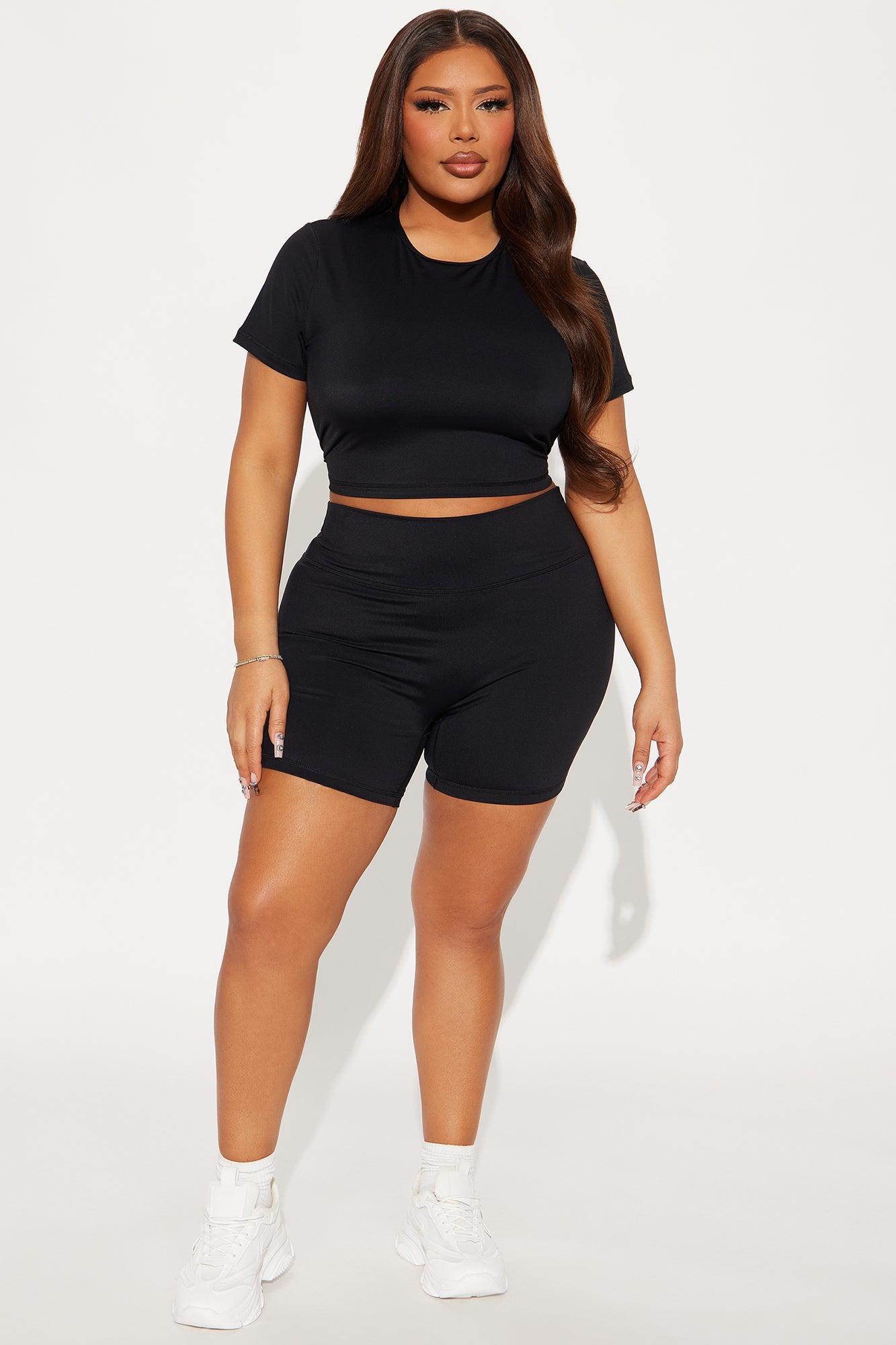 Core Cadence Active Biker Short - Black Product Image