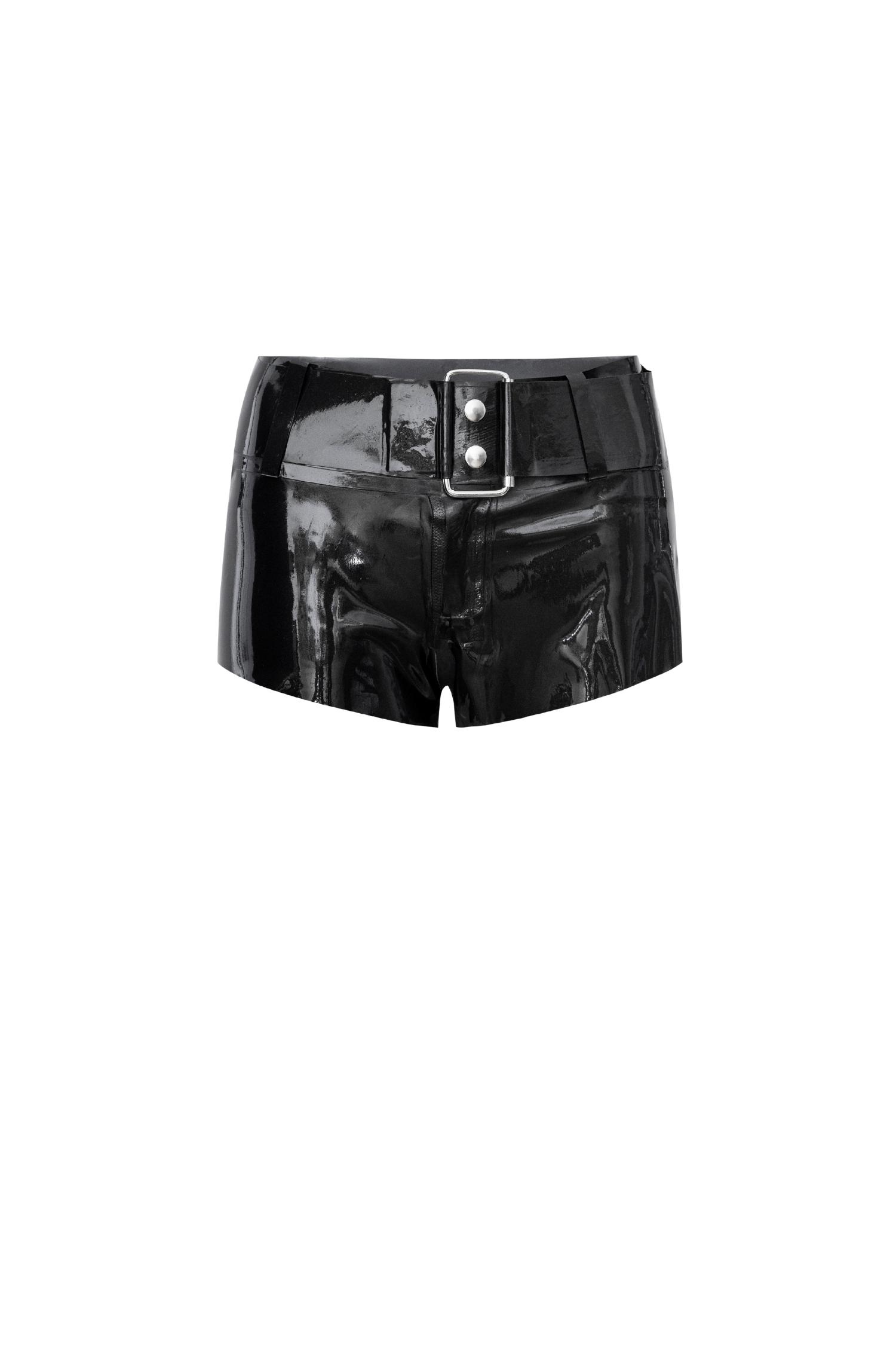 ROCCO SHORT - BLACK LATEX Product Image