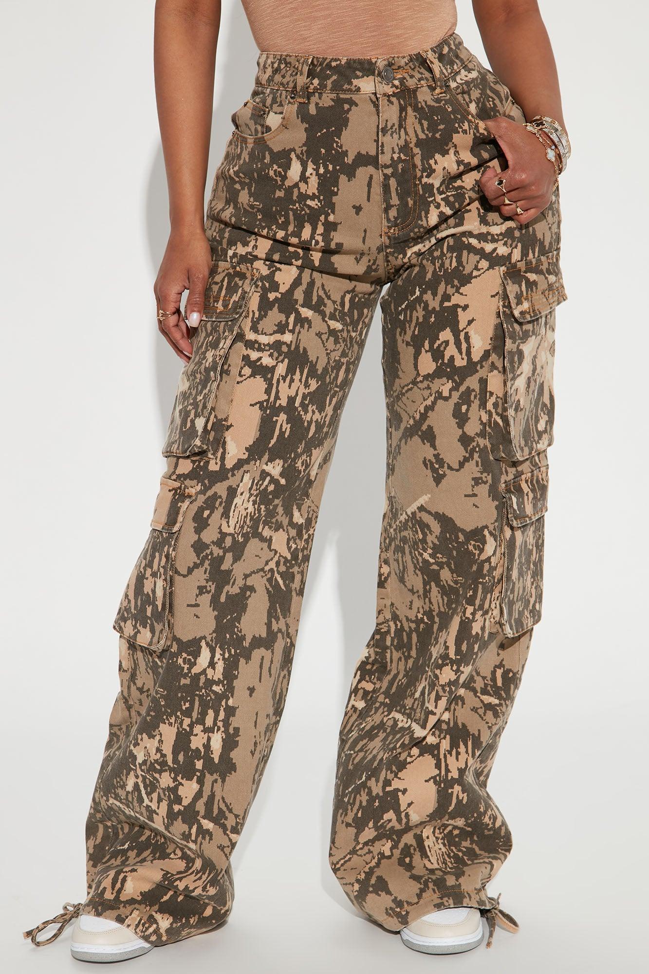Topanga Camo Cargo Pant - Green/combo Product Image