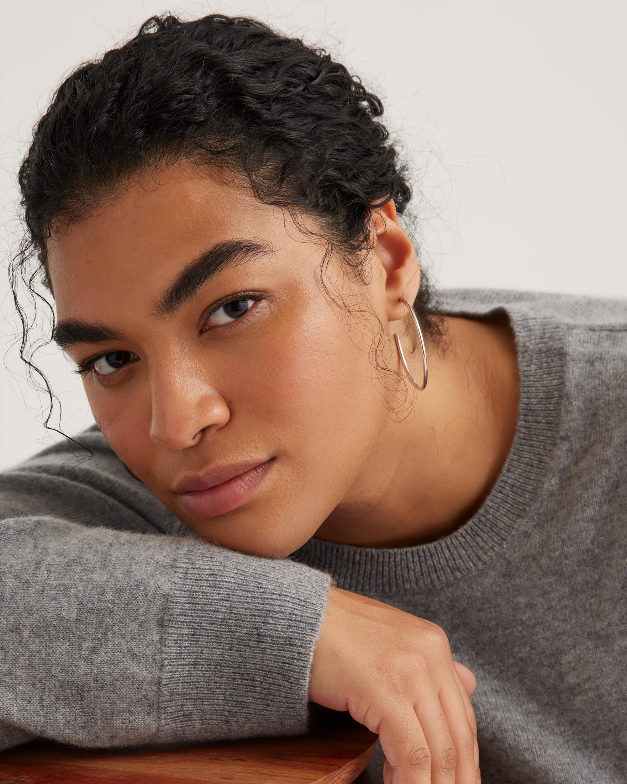 Quince | Women's Mongolian Cashmere Crewneck Sweater Product Image