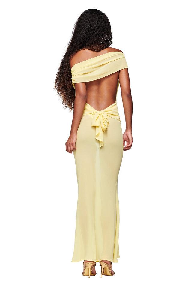 KAHLO MAXI DRESS - YELLOW Product Image