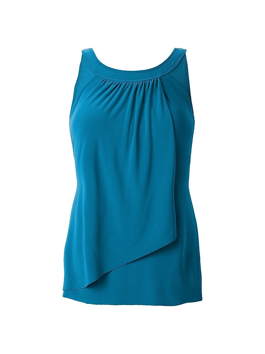 Womens Plus Illusionists Ursula Tankini Top Product Image