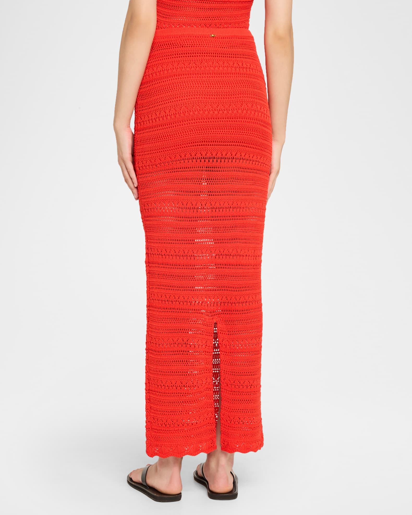 Crochet Maxi Skirt Product Image