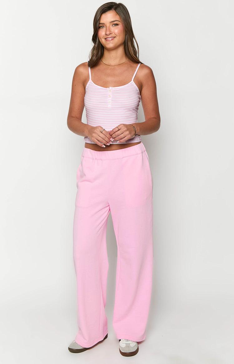 Dania Pink Track Pants Baby Product Image