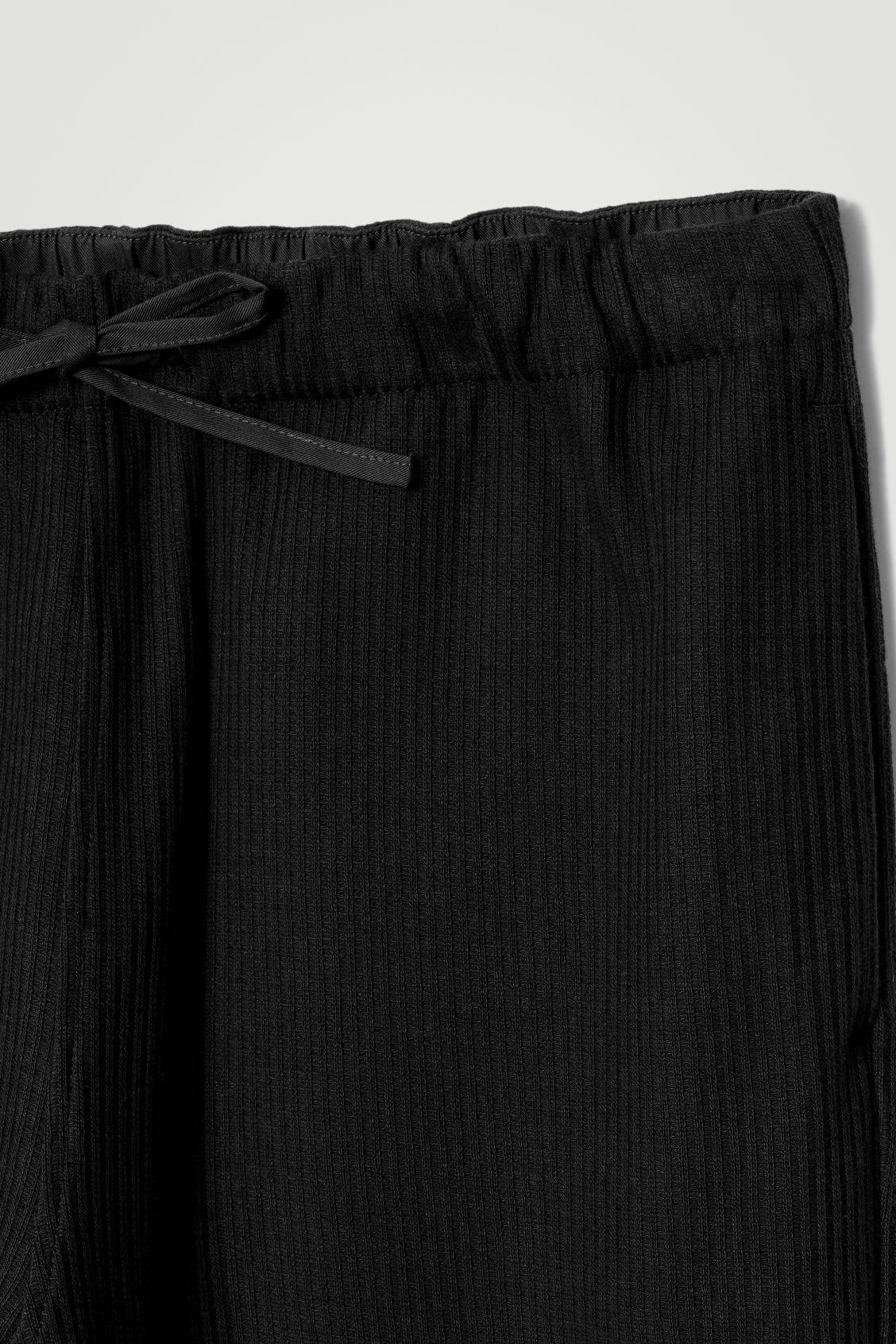 RIBBED JERSEY JOGGERS Product Image