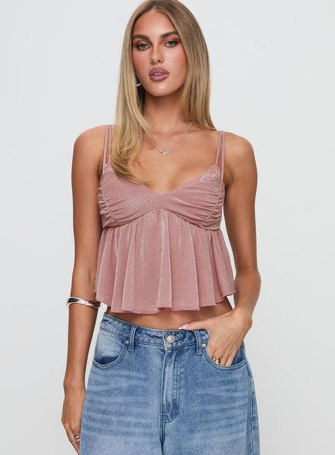 Corella Top Mauve Product Image