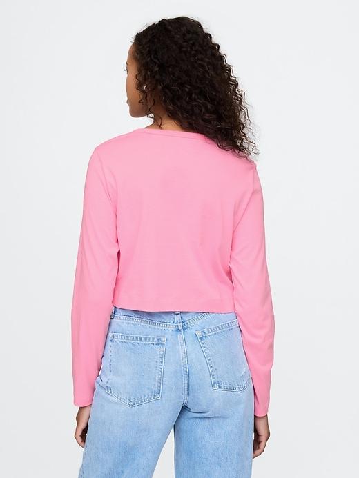 Organic Cotton VintageSoft Crop T-Shirt Product Image