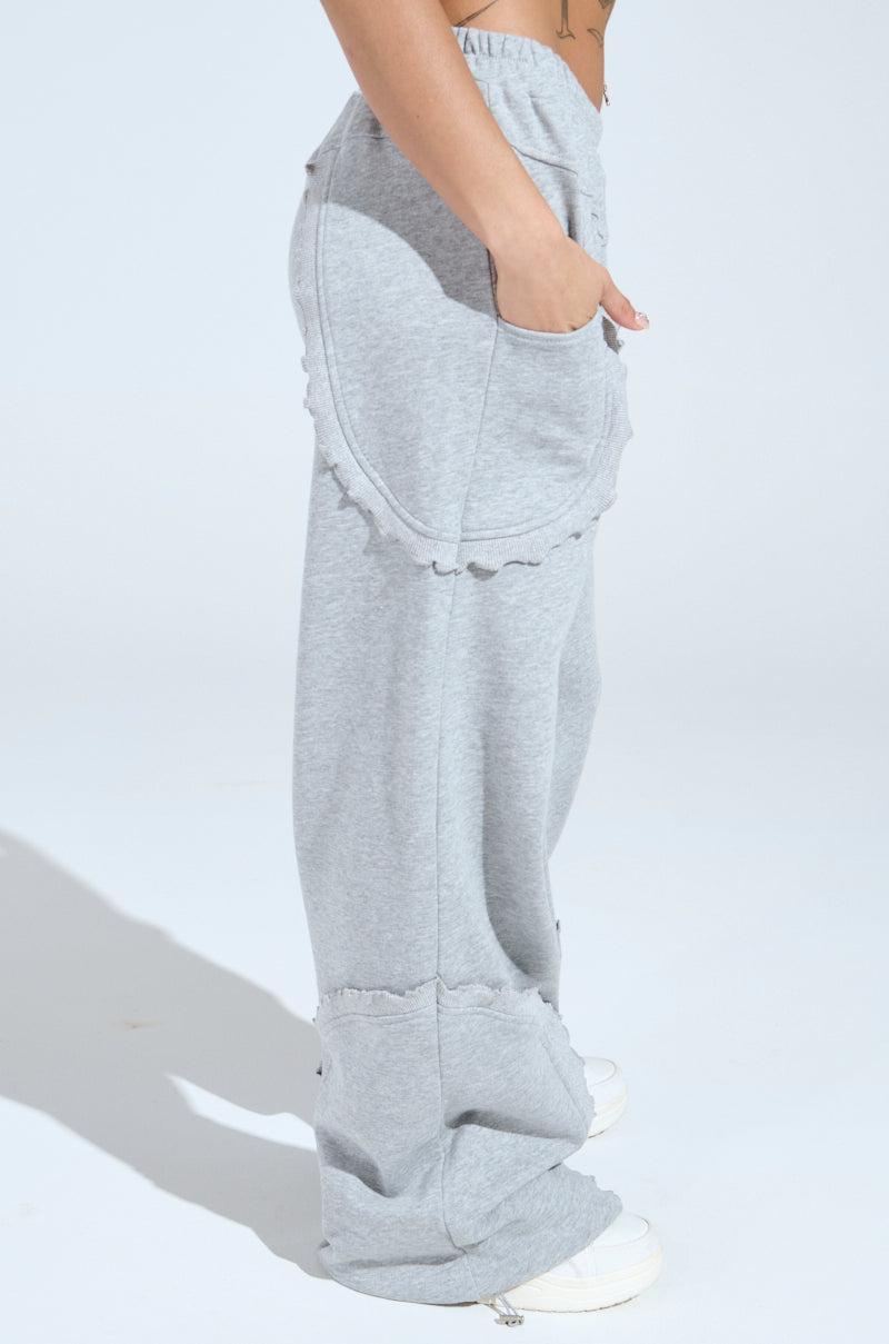 COME CHILL WITH ME WIDE LEG JOGGER Product Image