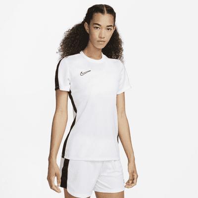 Nike Womens Dri-FIT Academy Short-Sleeve Soccer Top | DX0521-100 Product Image