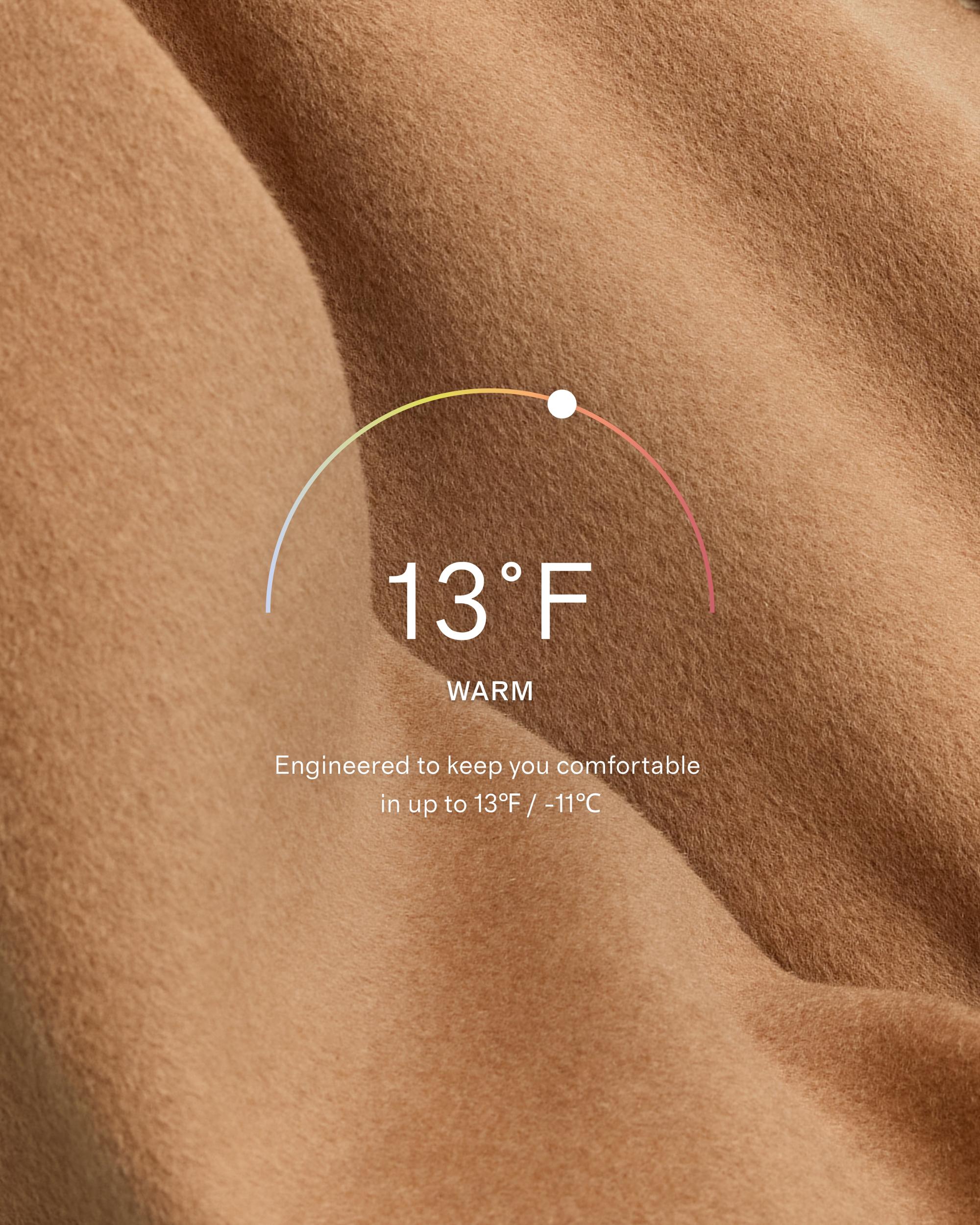 Quince | Women's Double-Faced Merino Wool Scarf Coat Product Image