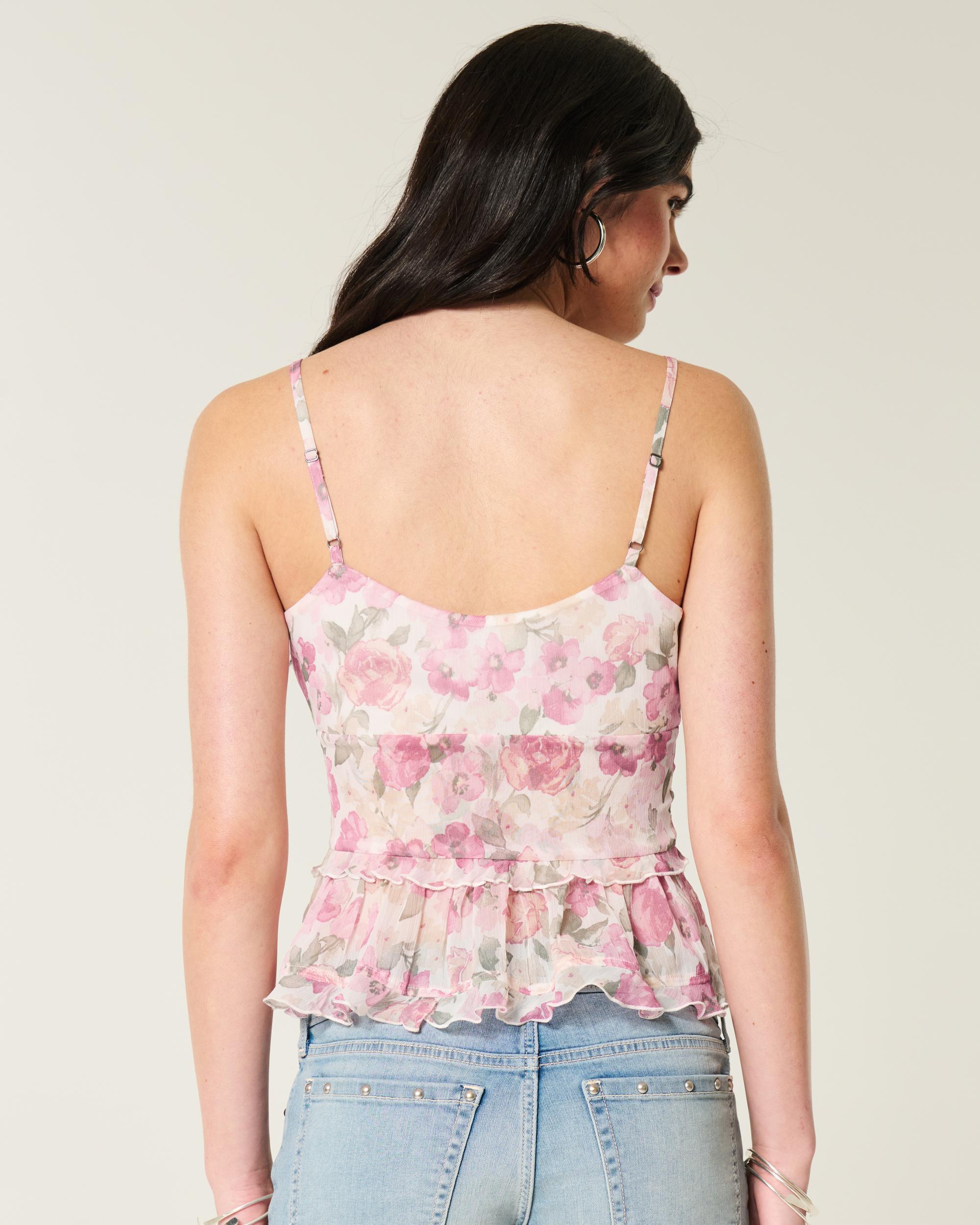 Chiffon Ruffle Blouse Product Image