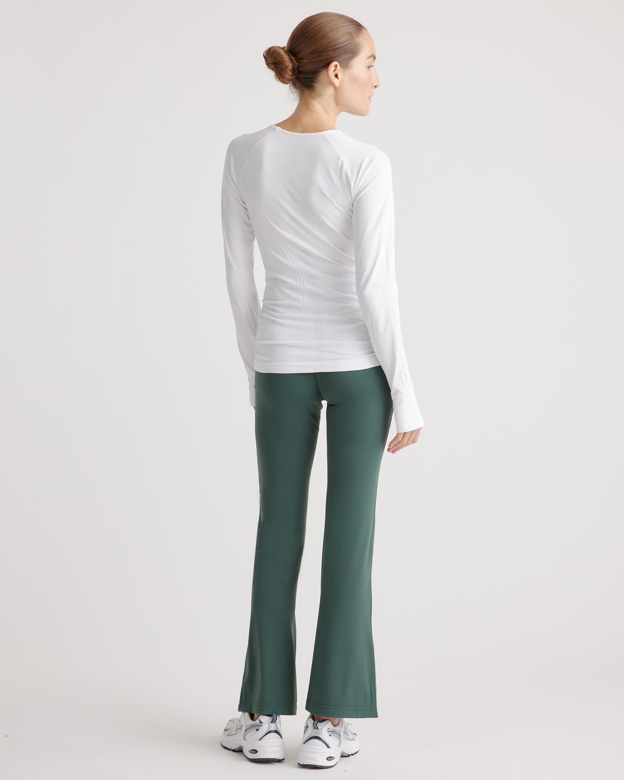 Quince | Women's Seamless Ruched Long Sleeve Top Nylon Product Image