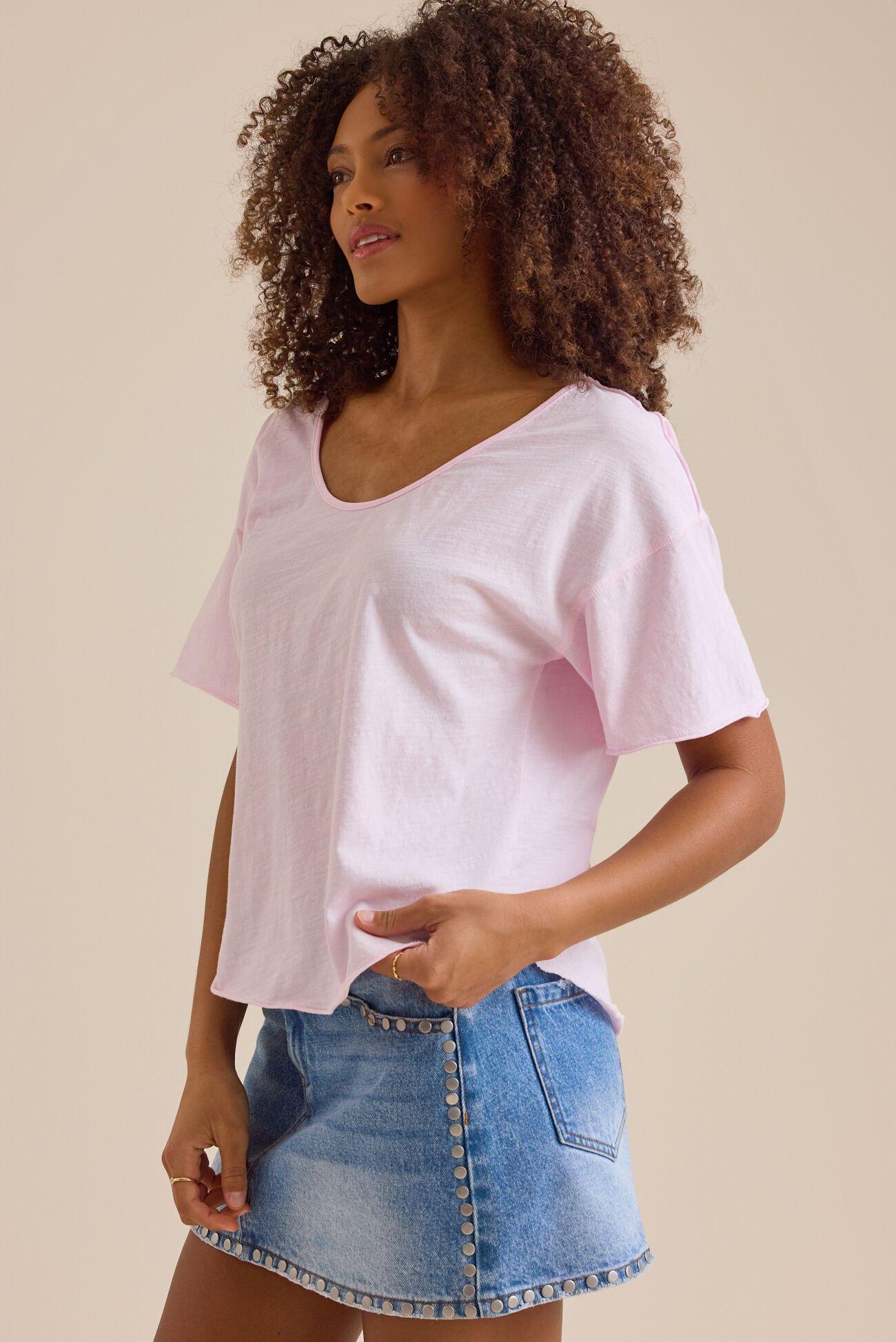 Hannah Slub Voop Tee Product Image