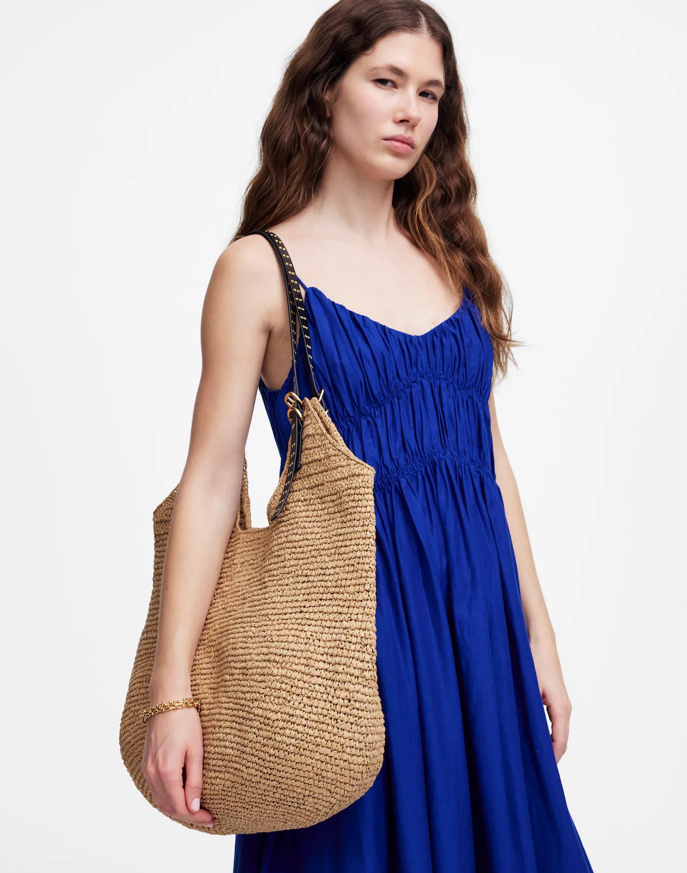 The Straw Slouch Tote Product Image