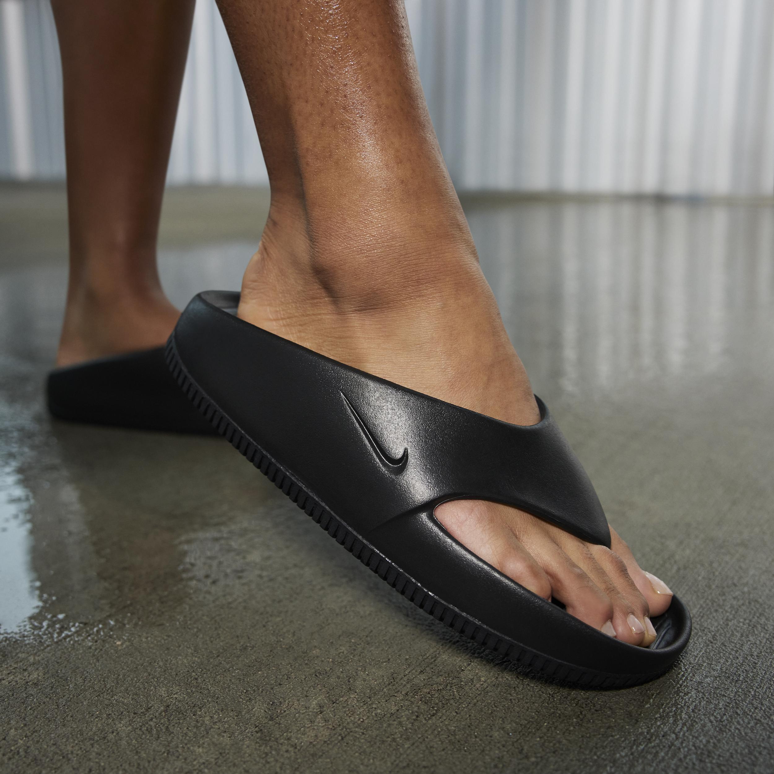 Nike Womens Nike Calm Flip Flop - Womens Shoes Black/Black Product Image