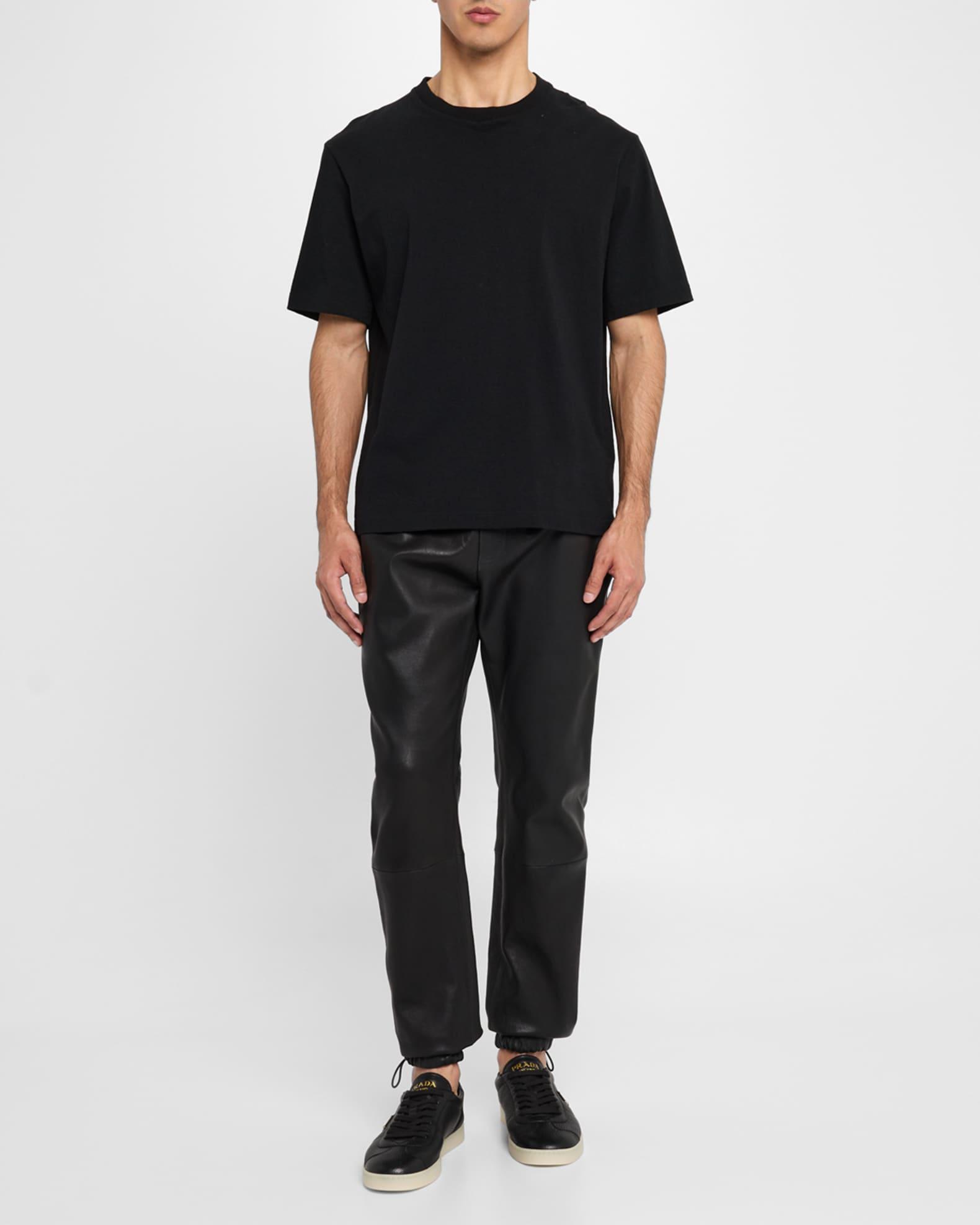 Men's Lane Deerskin Low-Top Sneakers Product Image