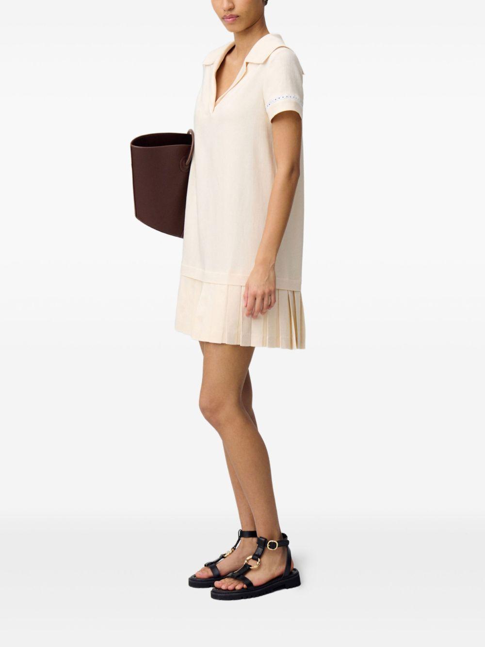 mini pleated dress Product Image