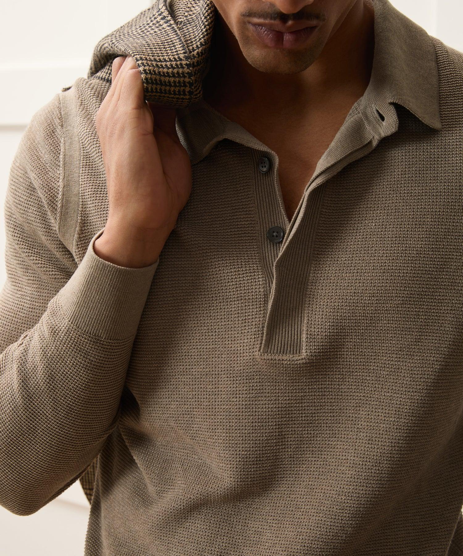 Vista Sweater Polo Product Image