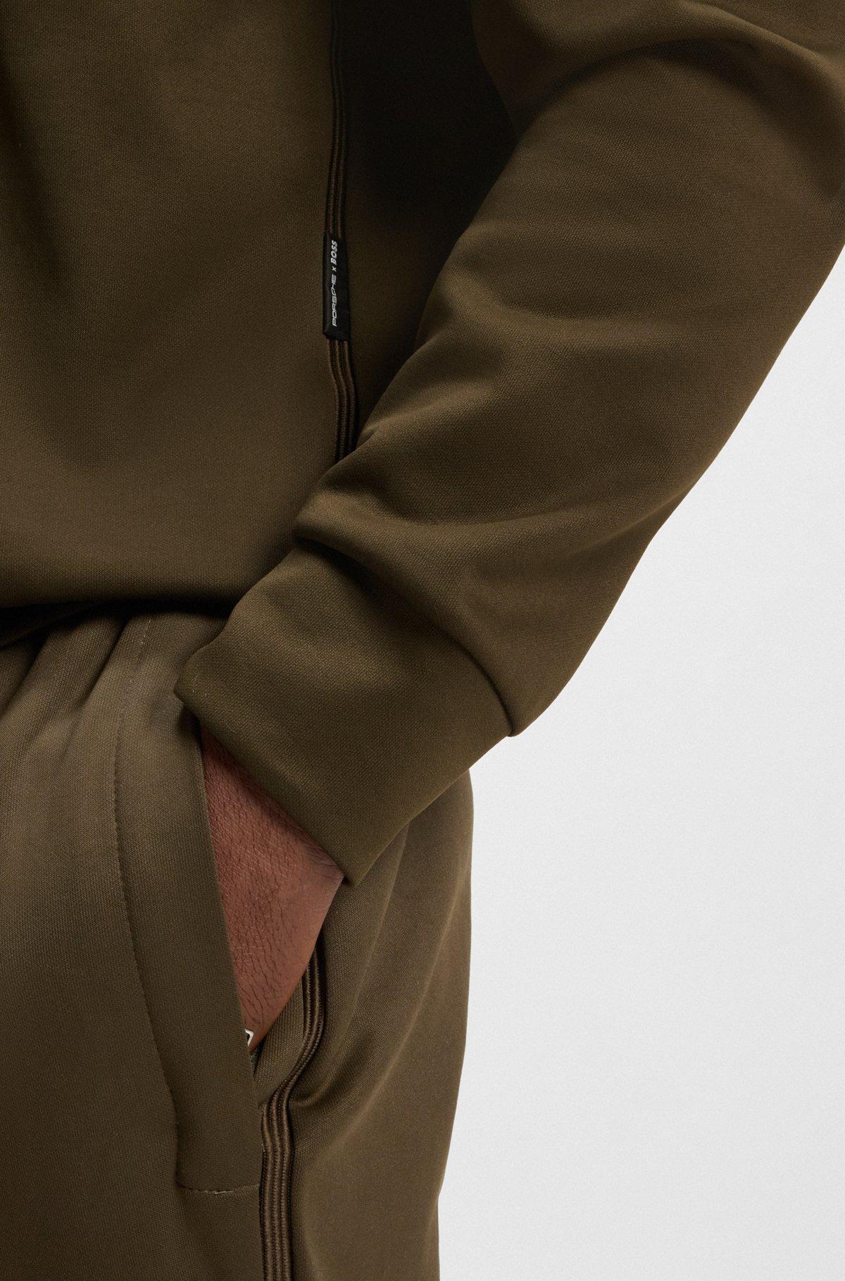 Porsche x BOSS relaxed-fit sweatshirt with special branding Product Image