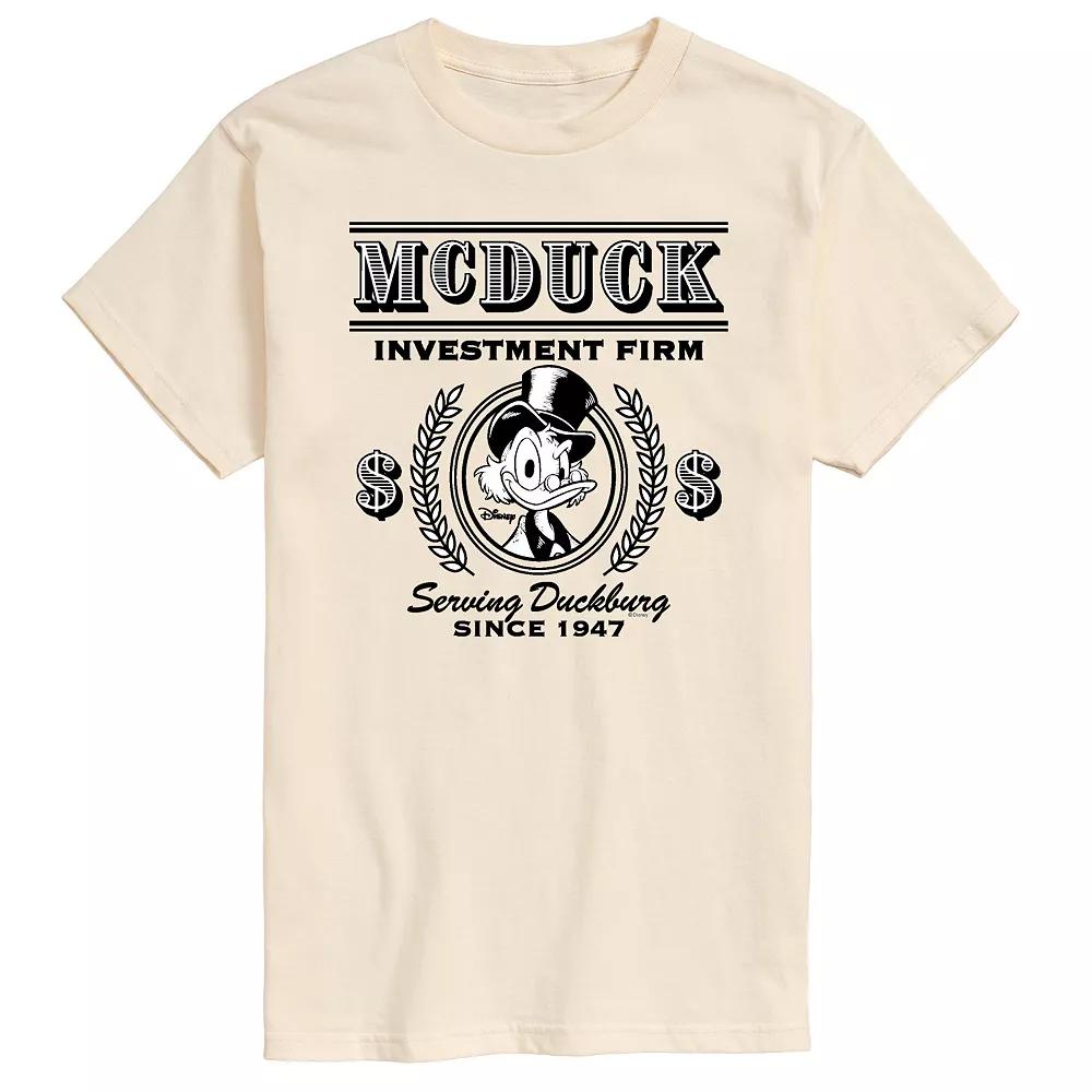 Men's Disney's Duck Tales McDuck Investment Firm Graphic Tee,  Product Image