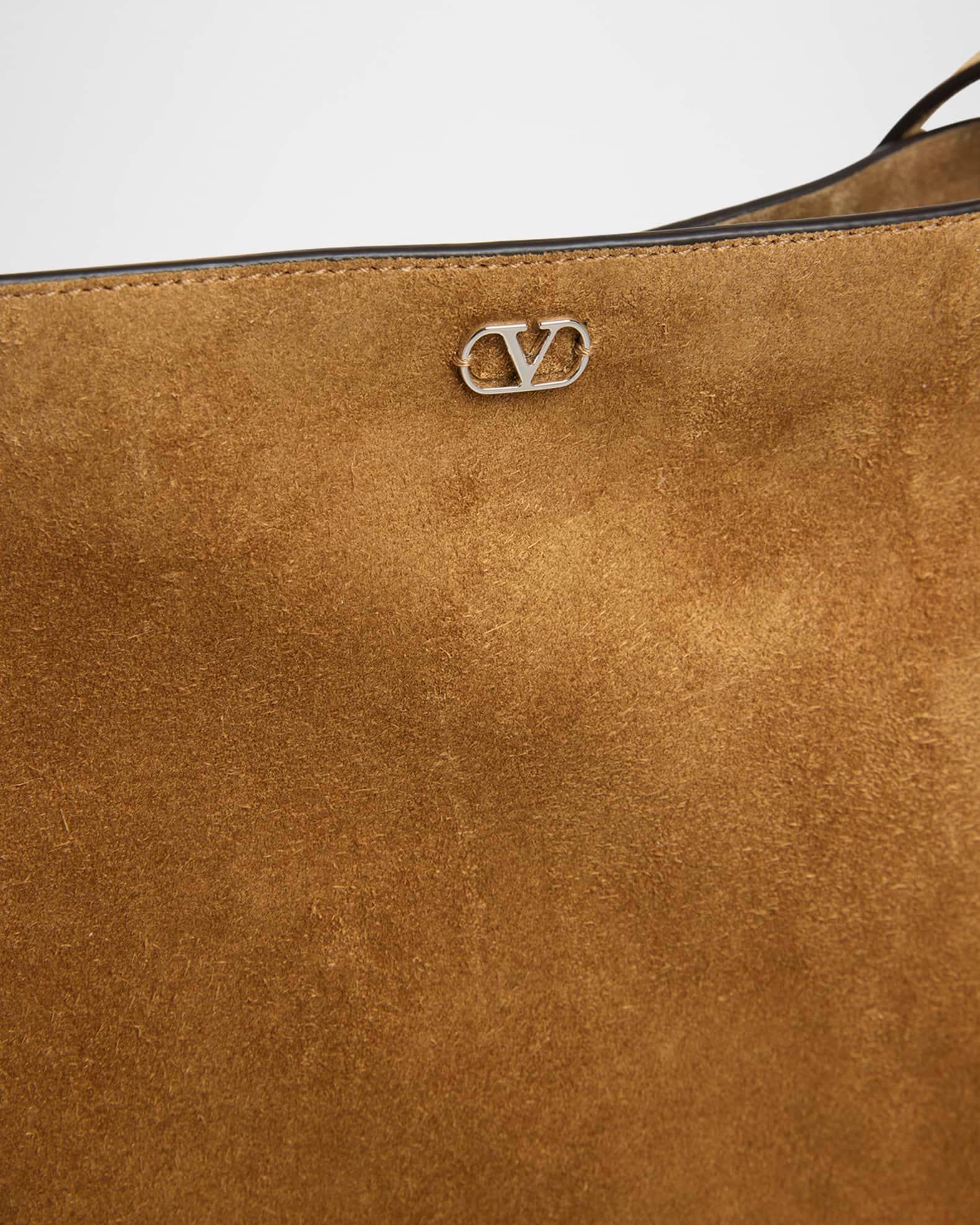 Nellcote Fringe Studded Suede Crossbody Bag Product Image