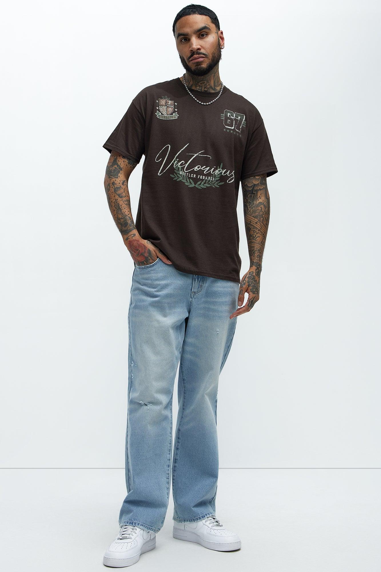 Victorious Forever Short Sleeve Tee - Chocolate Product Image