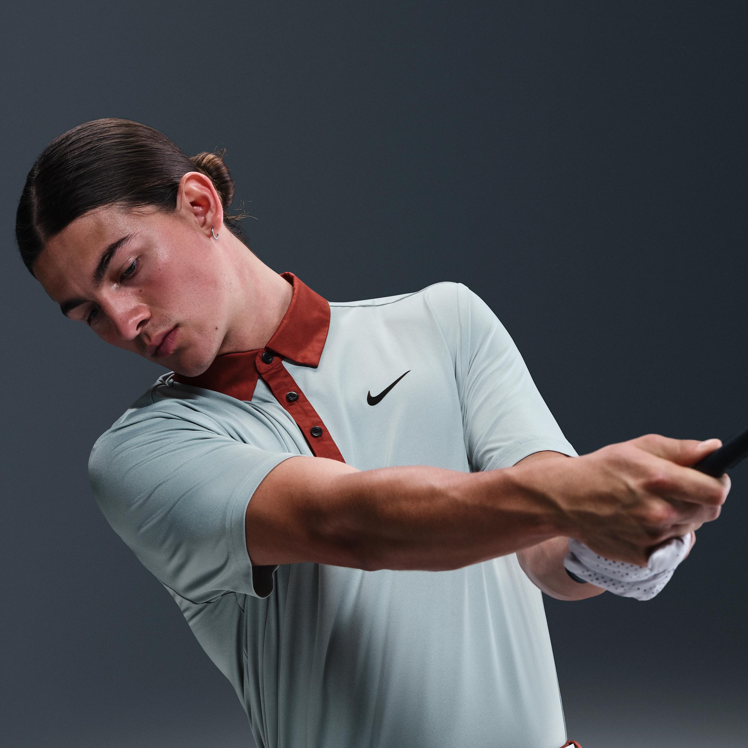 Nike Mens Tour Dri-FIT Golf Polo | FZ7501-395 Product Image