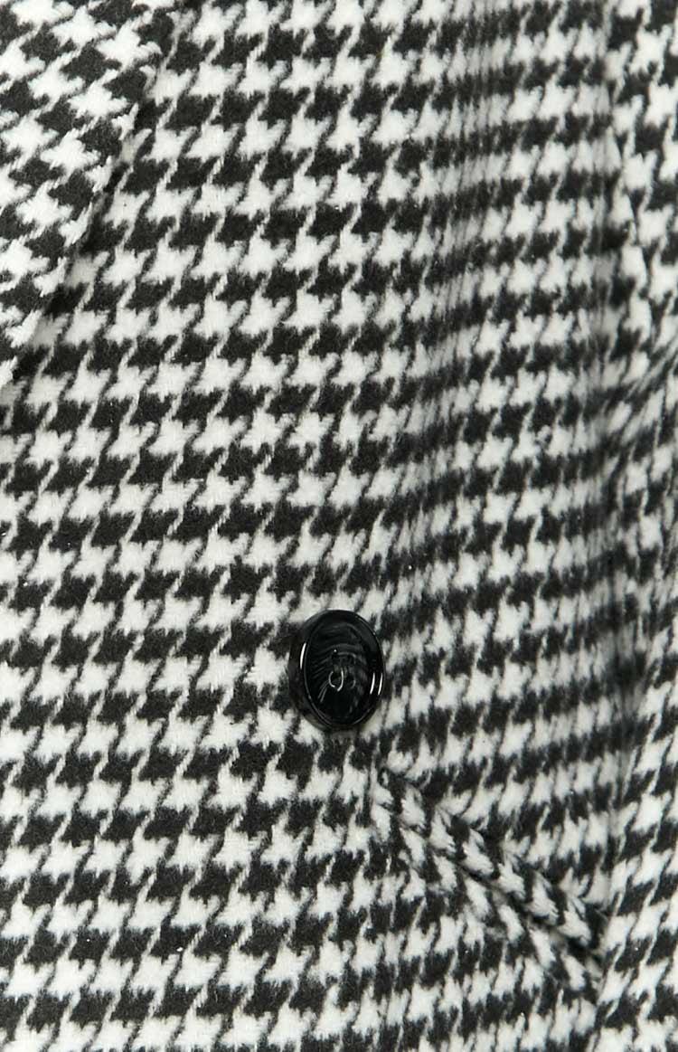 Shila Black and White Check Jacket Product Image