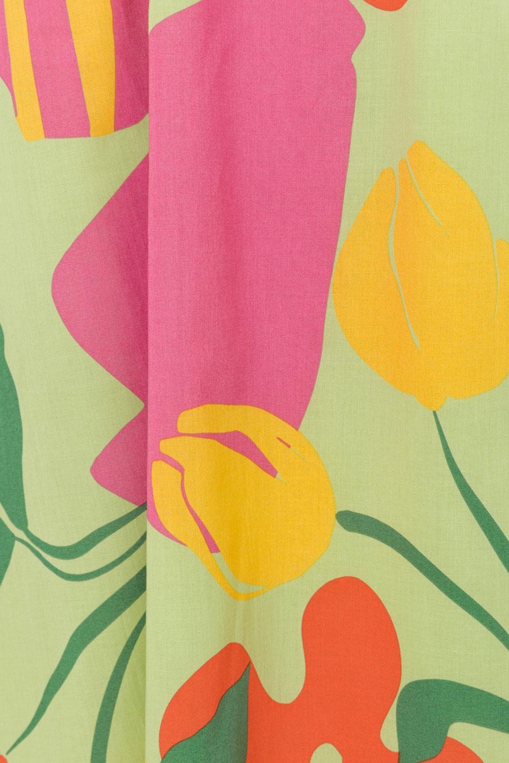 Damini Skirt - Vaso Verde Product Image