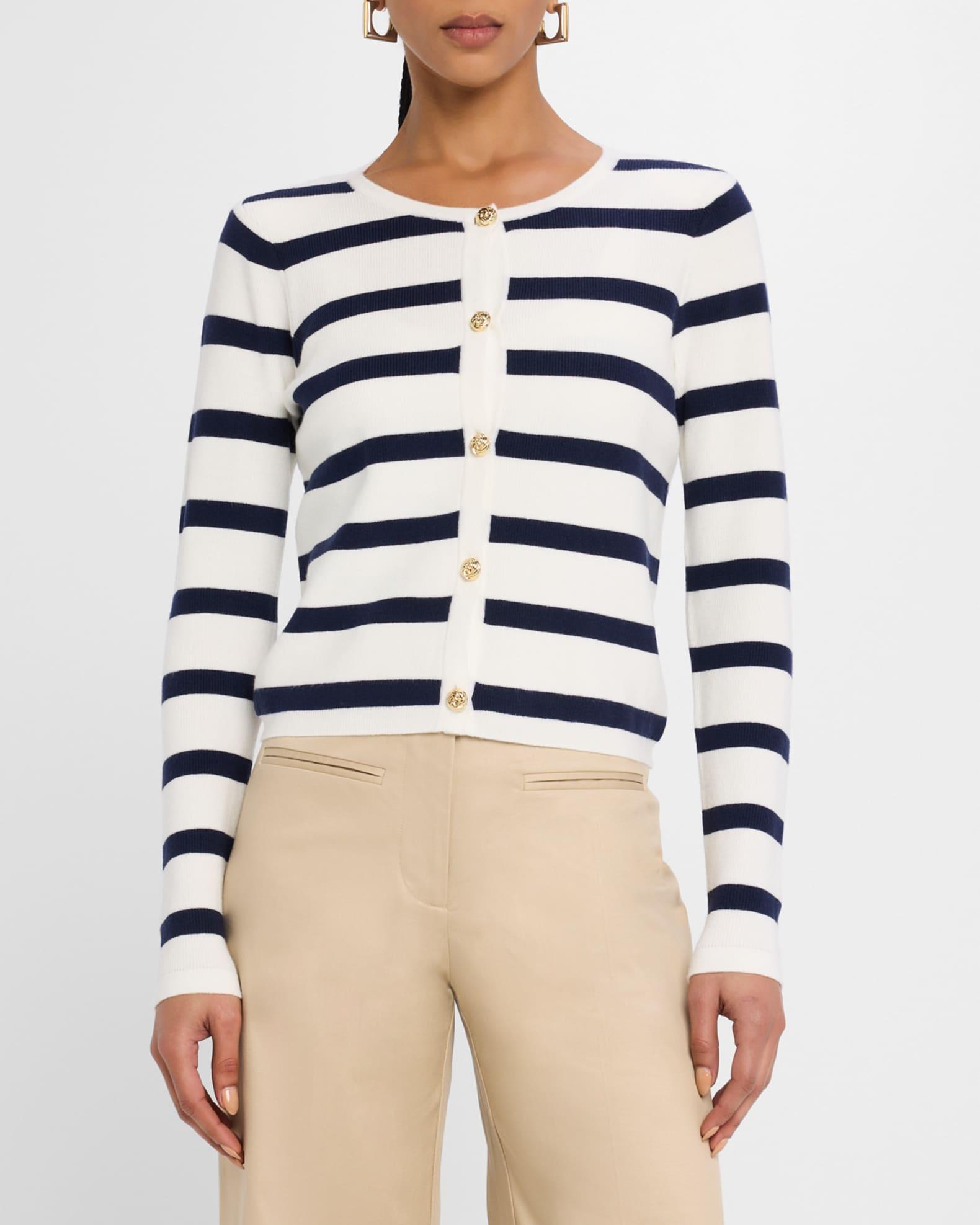 Logan Stripe Cardigan Product Image