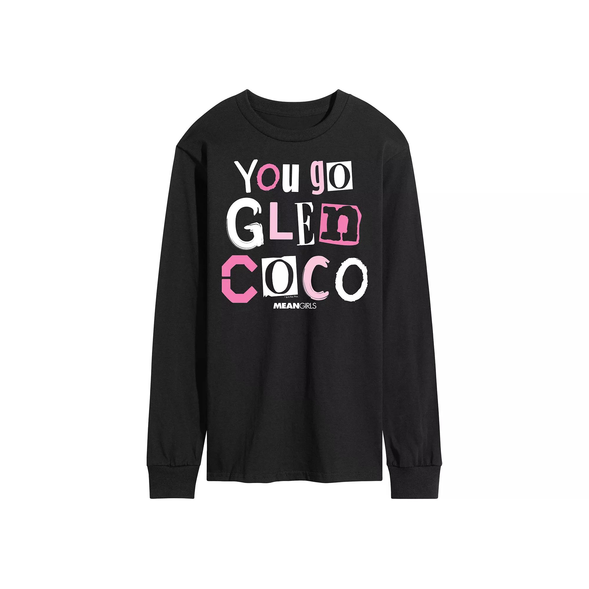 Men's Mean Girls You Go Glen Coco Long Sleeve Graphic Tee,  Product Image