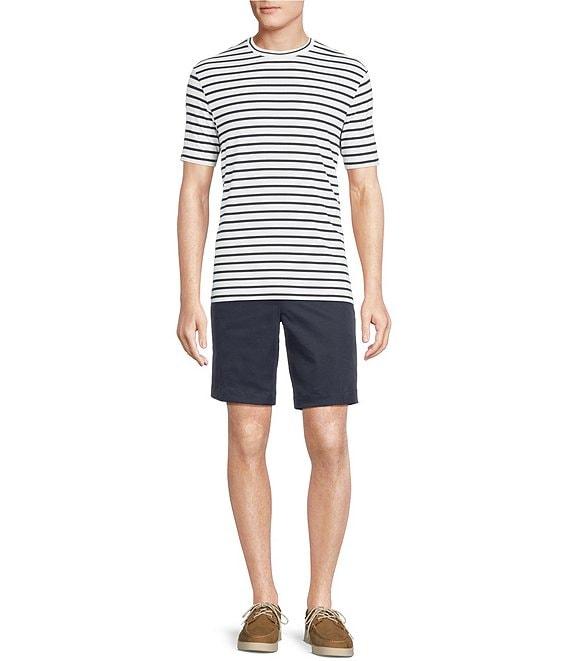 Cremieux Blue Label St. Tropez Collection Striped Crewneck Short Sleeve T-Shirt Product Image