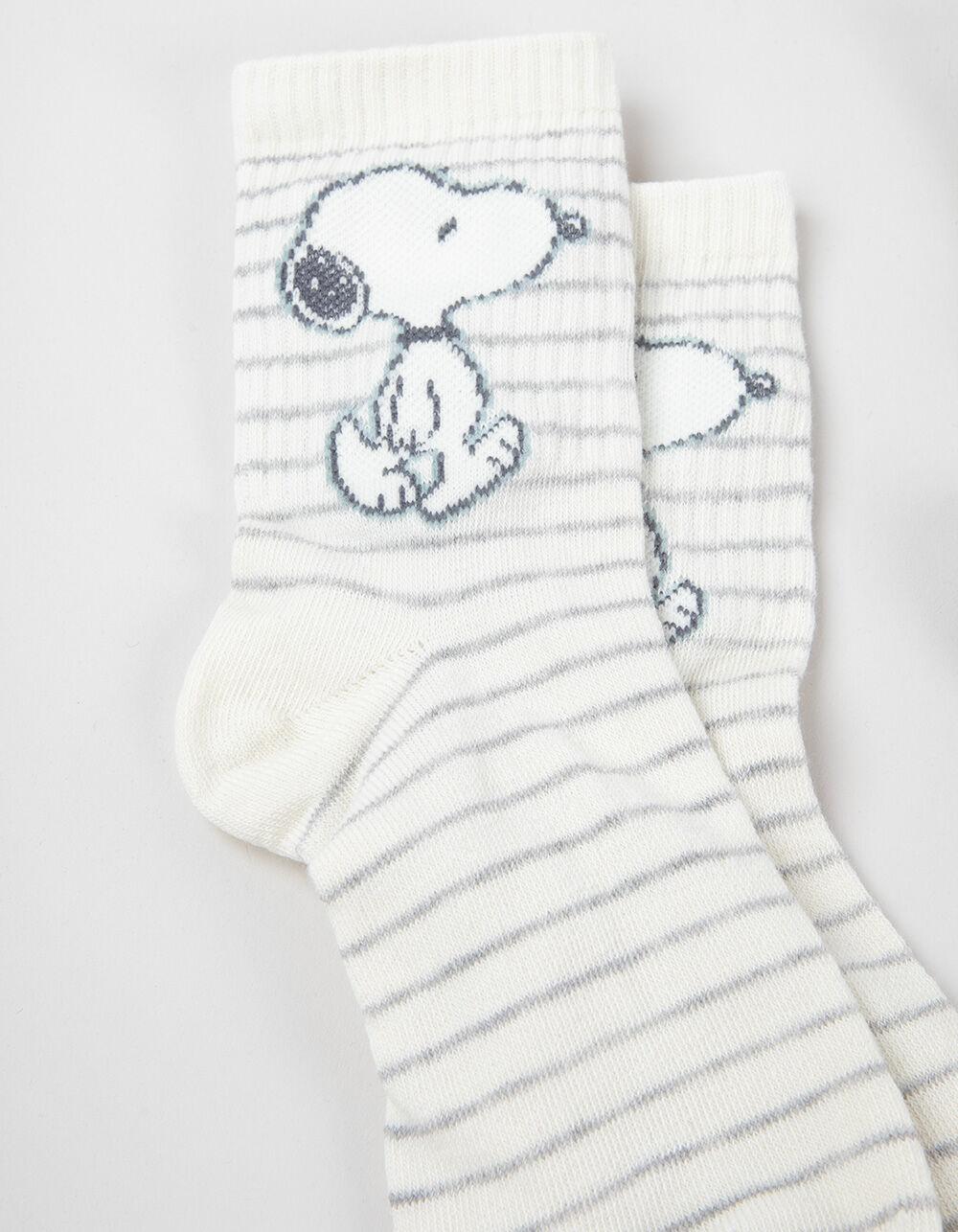 PEANUTS 3 Pack Womens Mid Crew Socks - MULTI Product Image