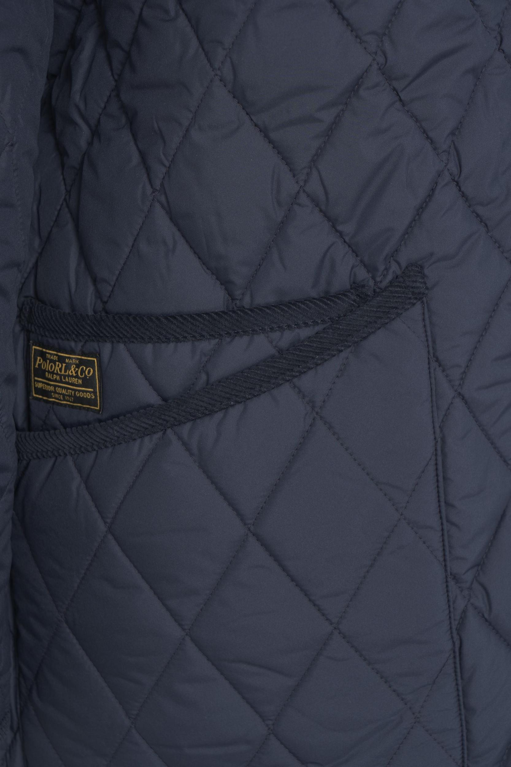 Quilted coat with logo detail Product Image