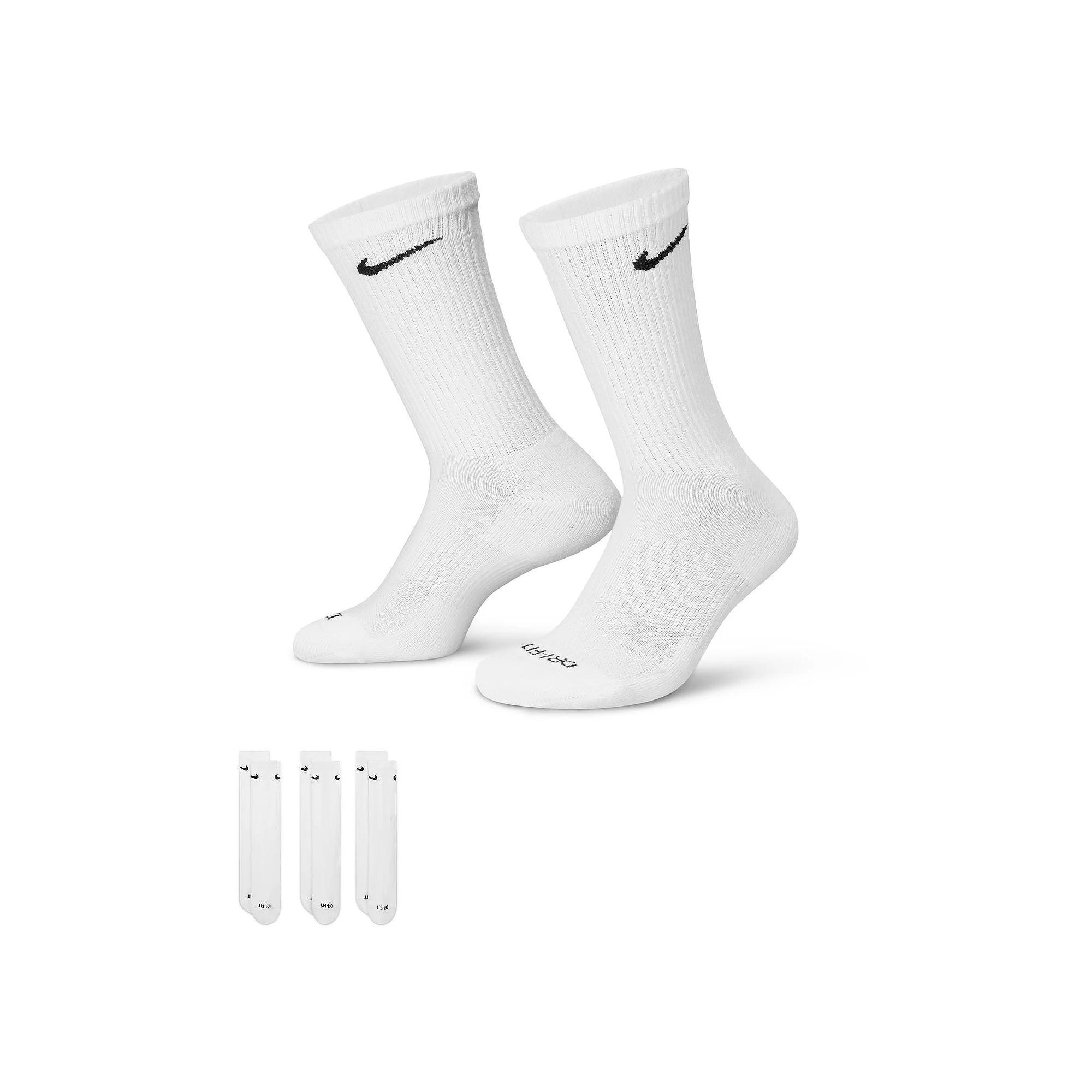 Nike Unisex Everyday Plus Cushioned Training Crew Socks (3 Pairs) Product Image