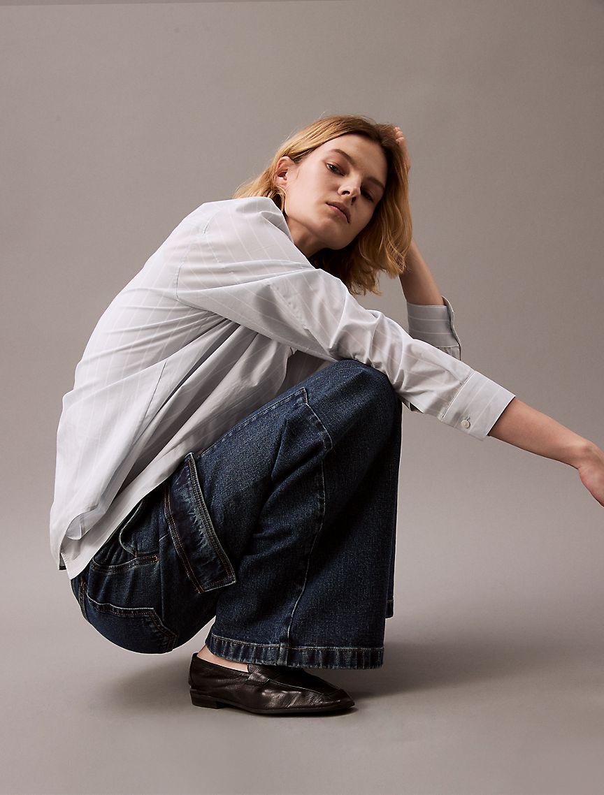 Cargo Wide Leg Fit Jeans Product Image