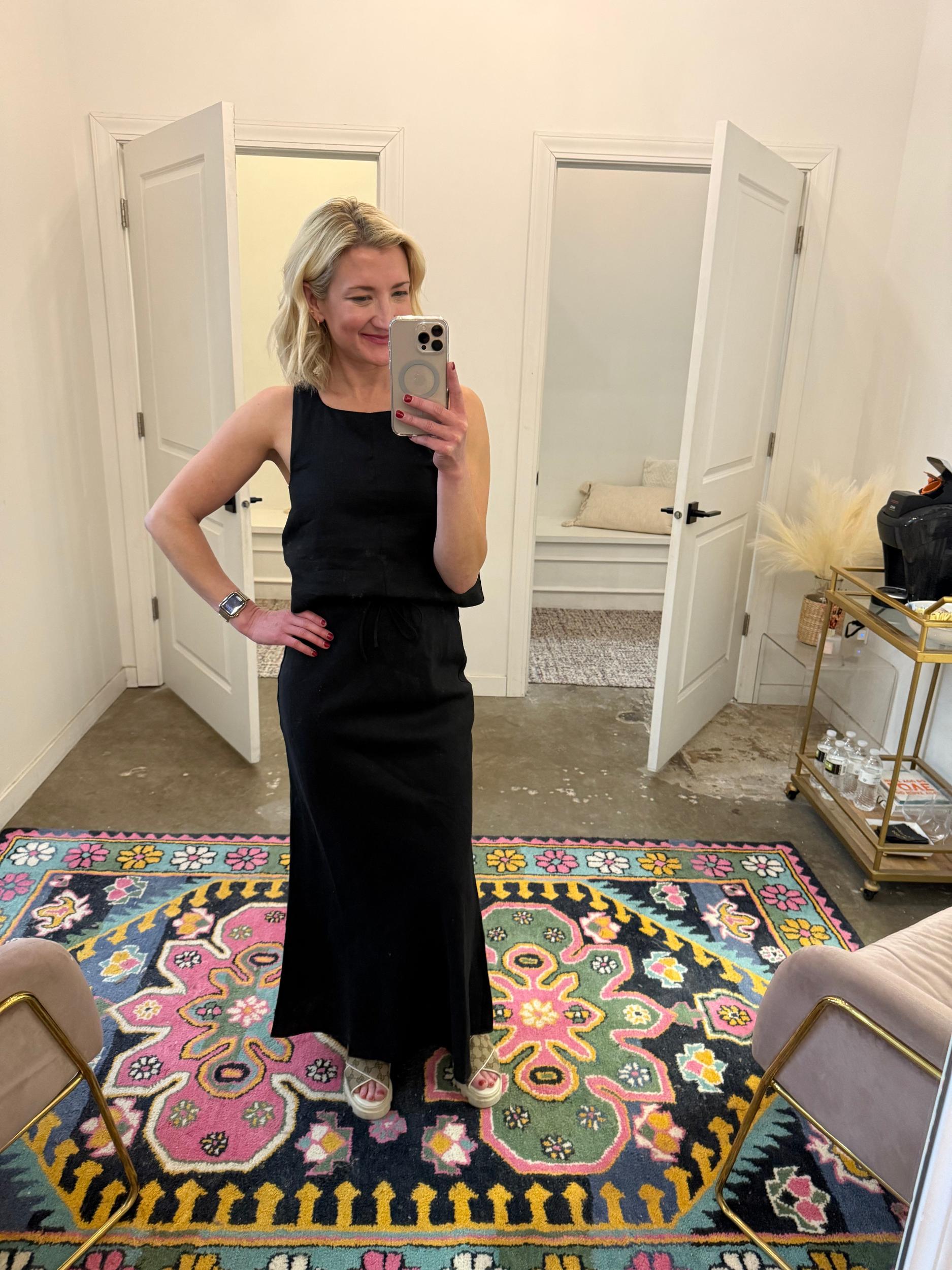 Amani Linen Skirt Product Image