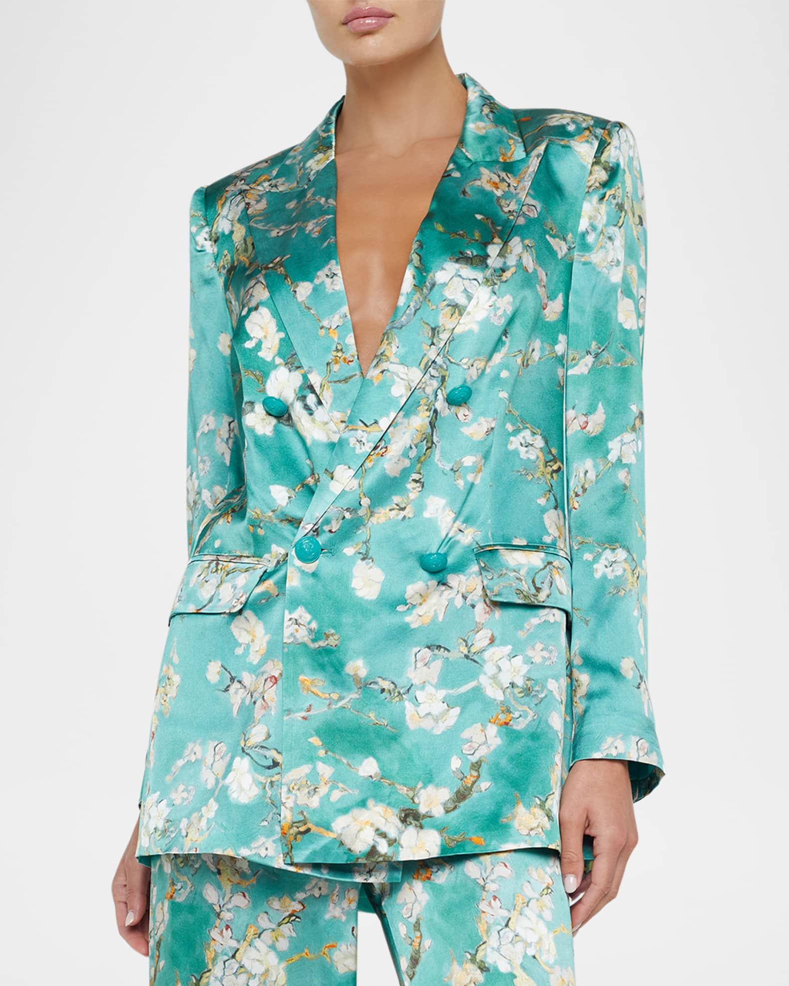 Cherry Blossom Taryn Double-Breasted Blazer Product Image