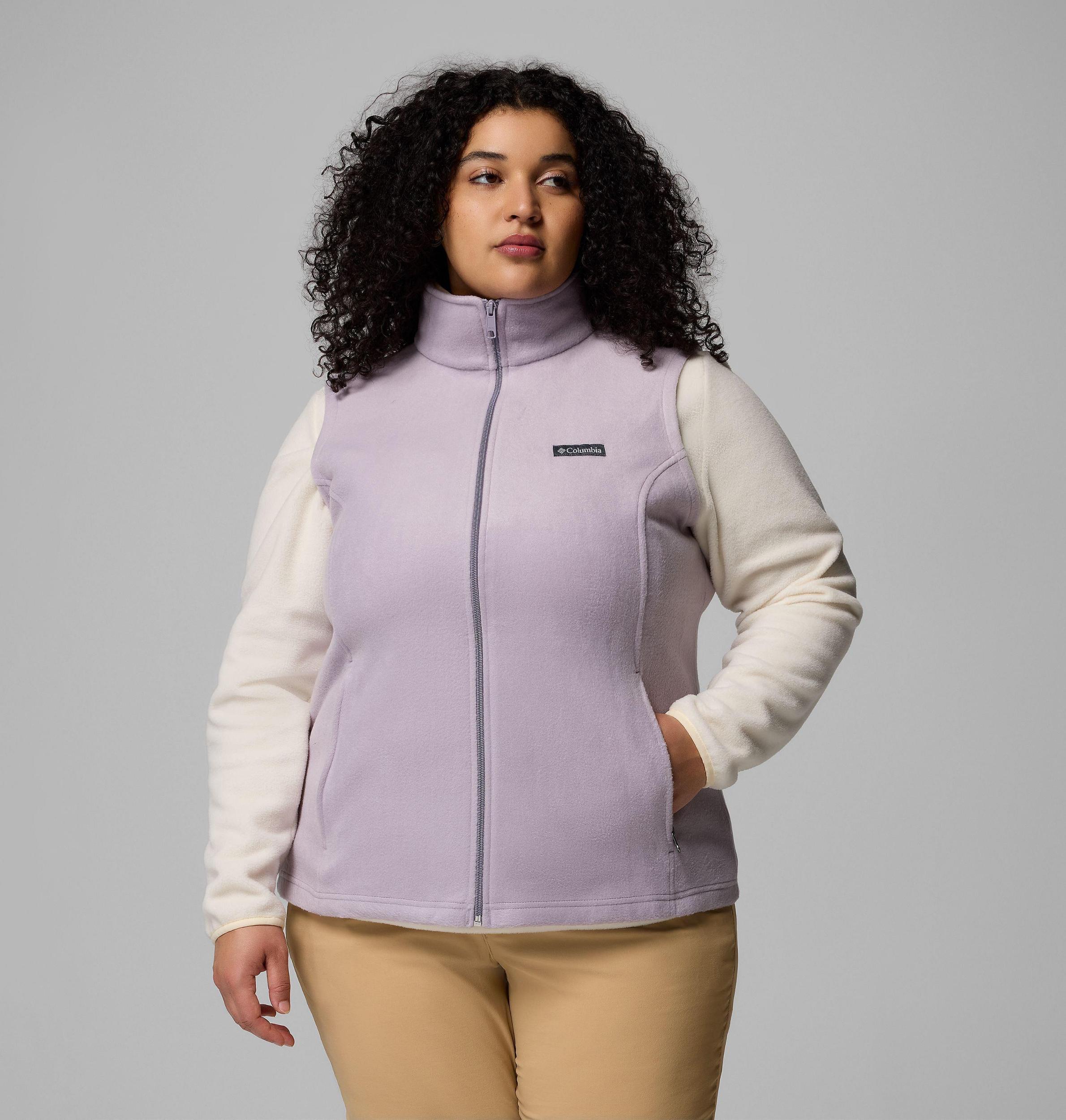 Columbia Women s Benton Springs Fleece Vest - Plus Size- Product Image