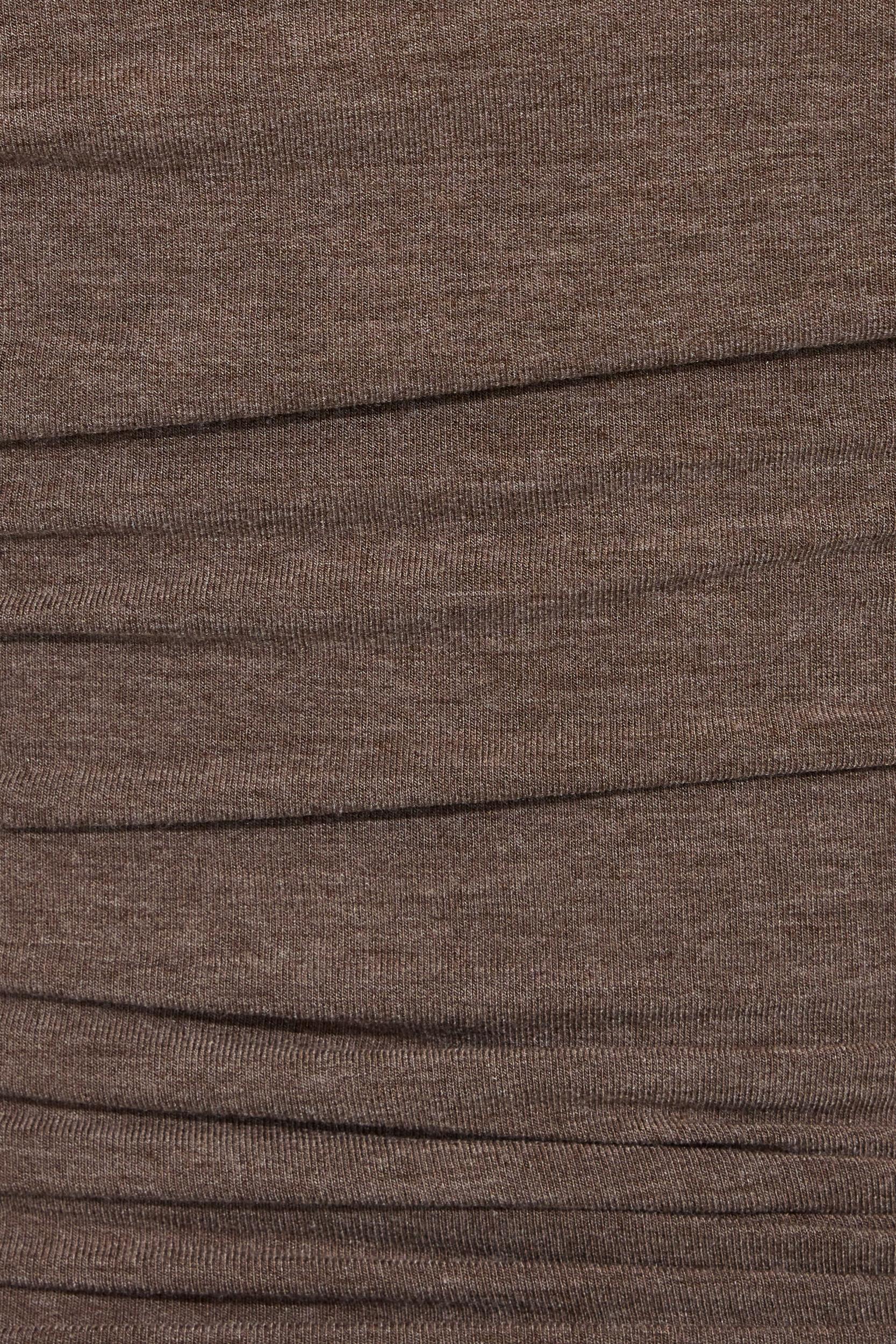 Smooth Scoop Neck Long Sleeve Top Product Image