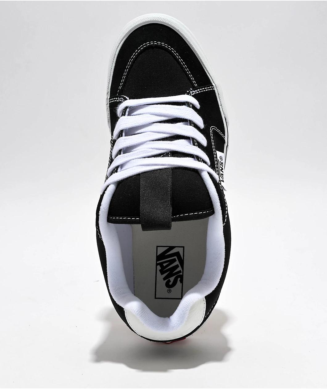 Vans Chukka Push Black & White Skate Shoes Product Image