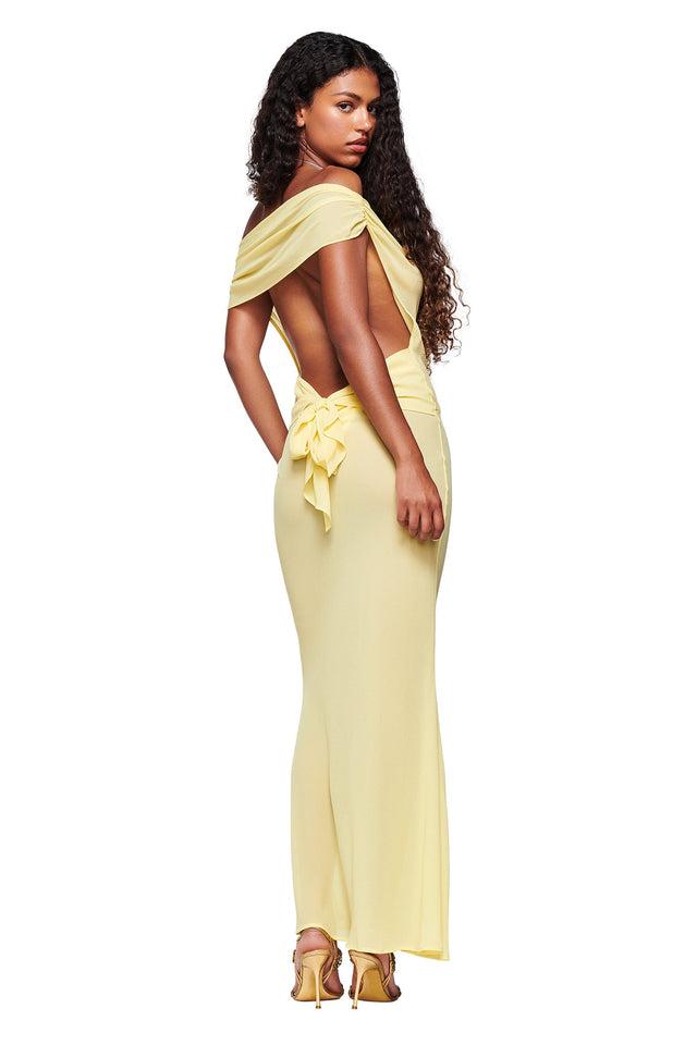 KAHLO MAXI DRESS - YELLOW Product Image